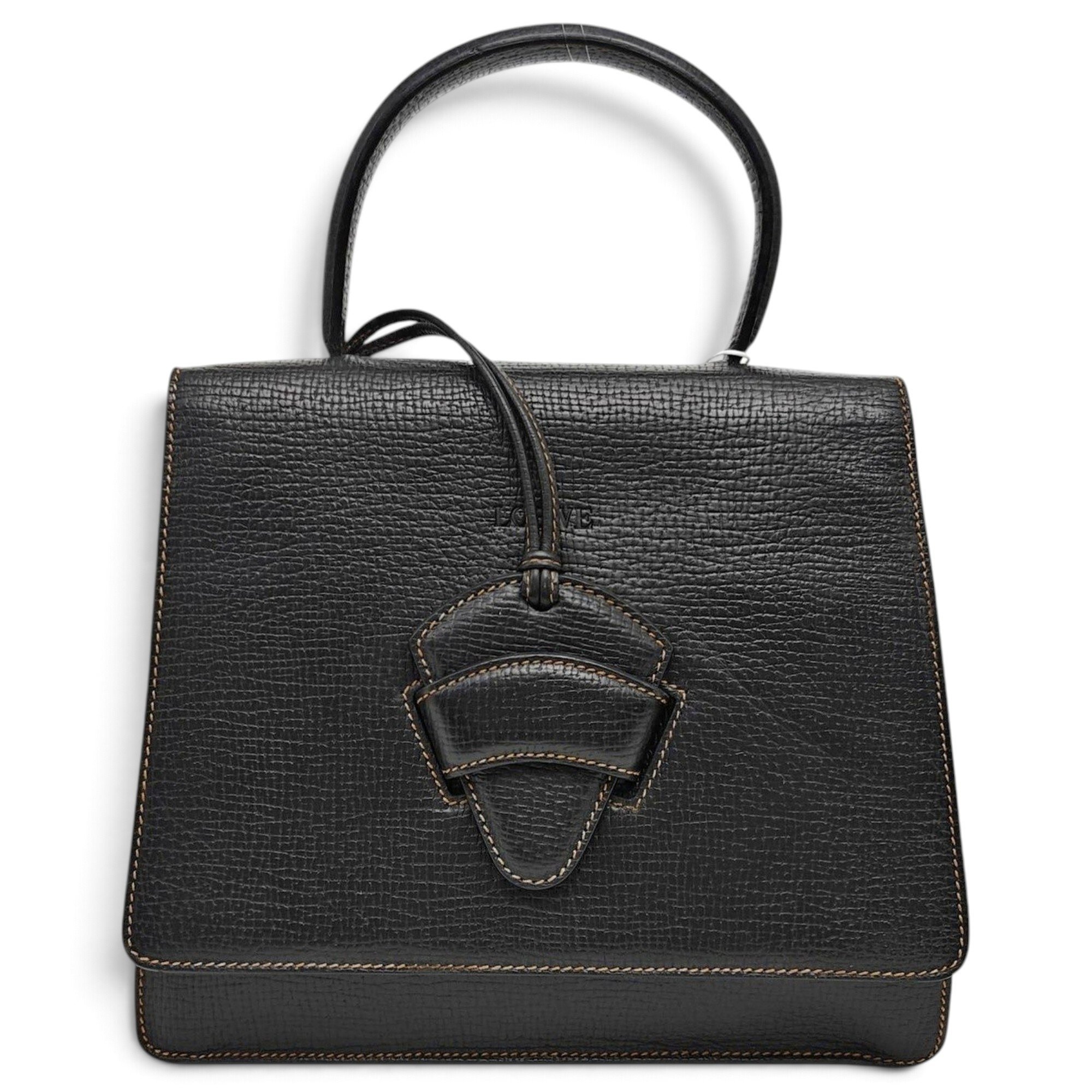 Barcelona leather handbag