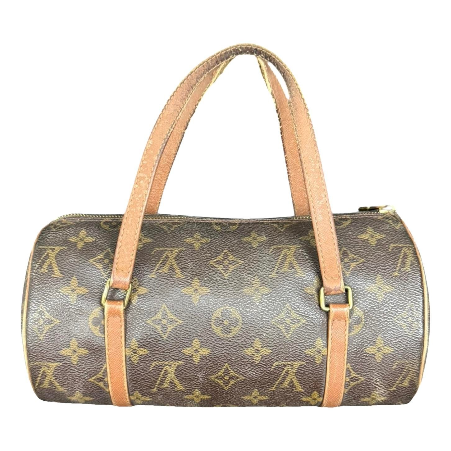 Papillon leather handbag