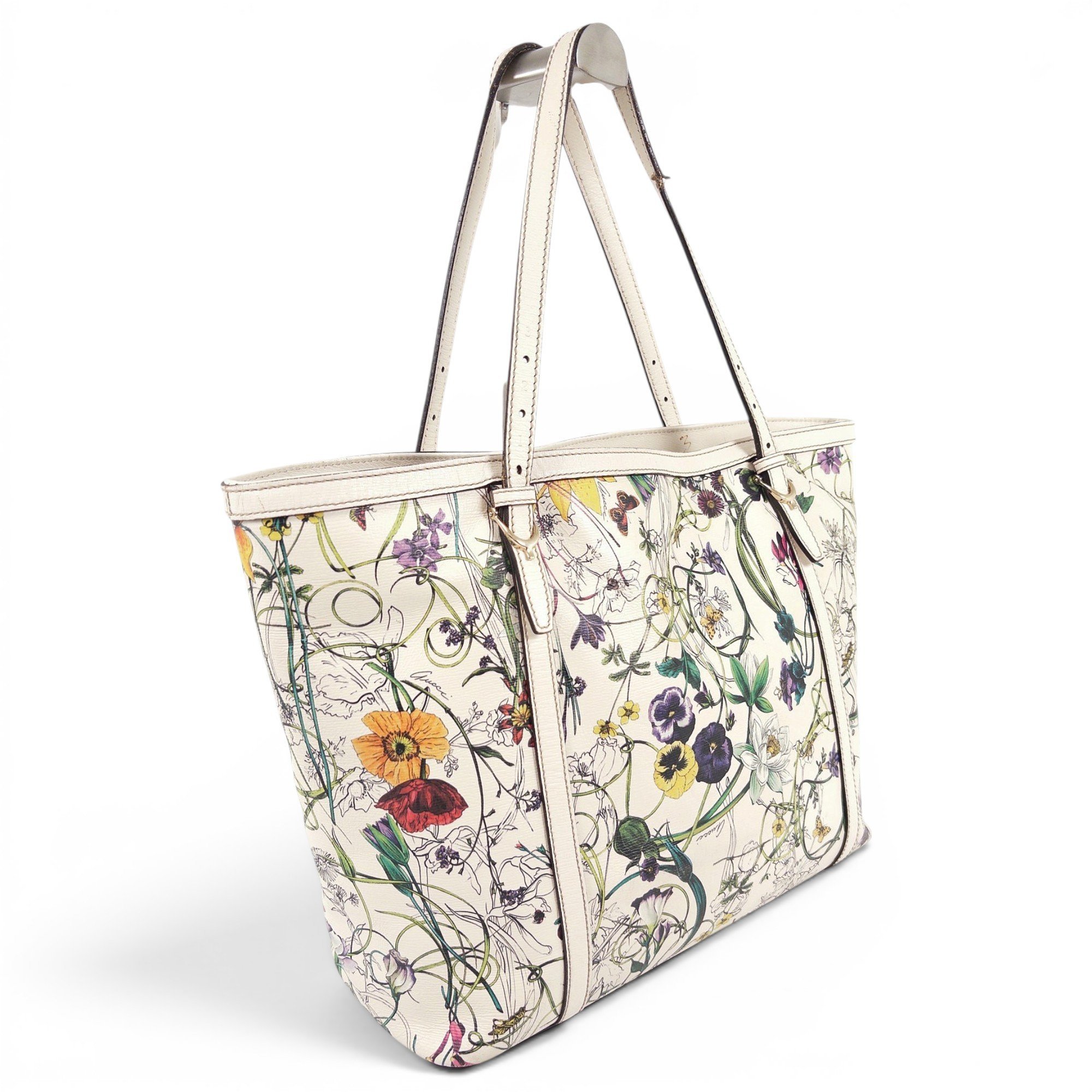 Leather tote