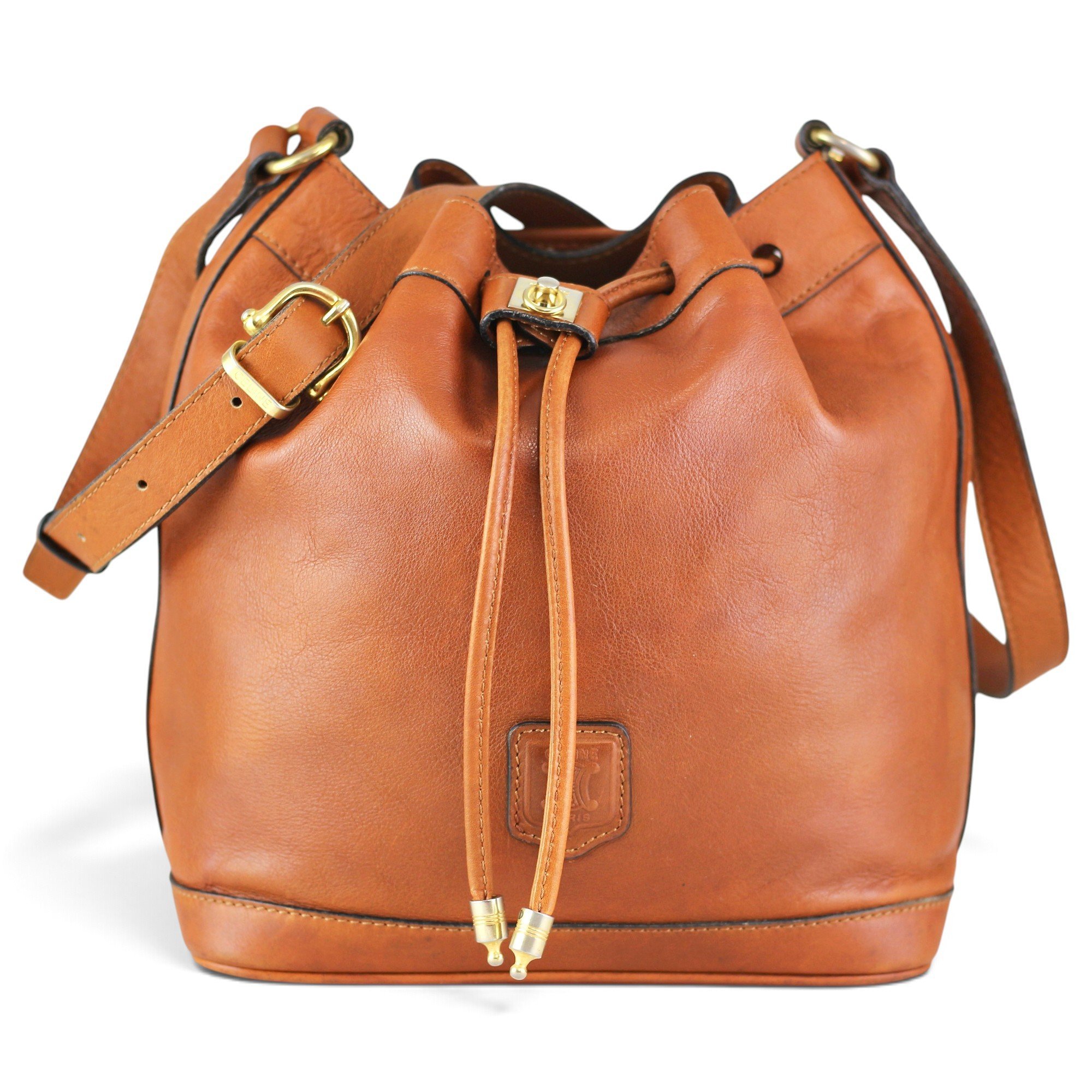 SAC SEAU leather handbag