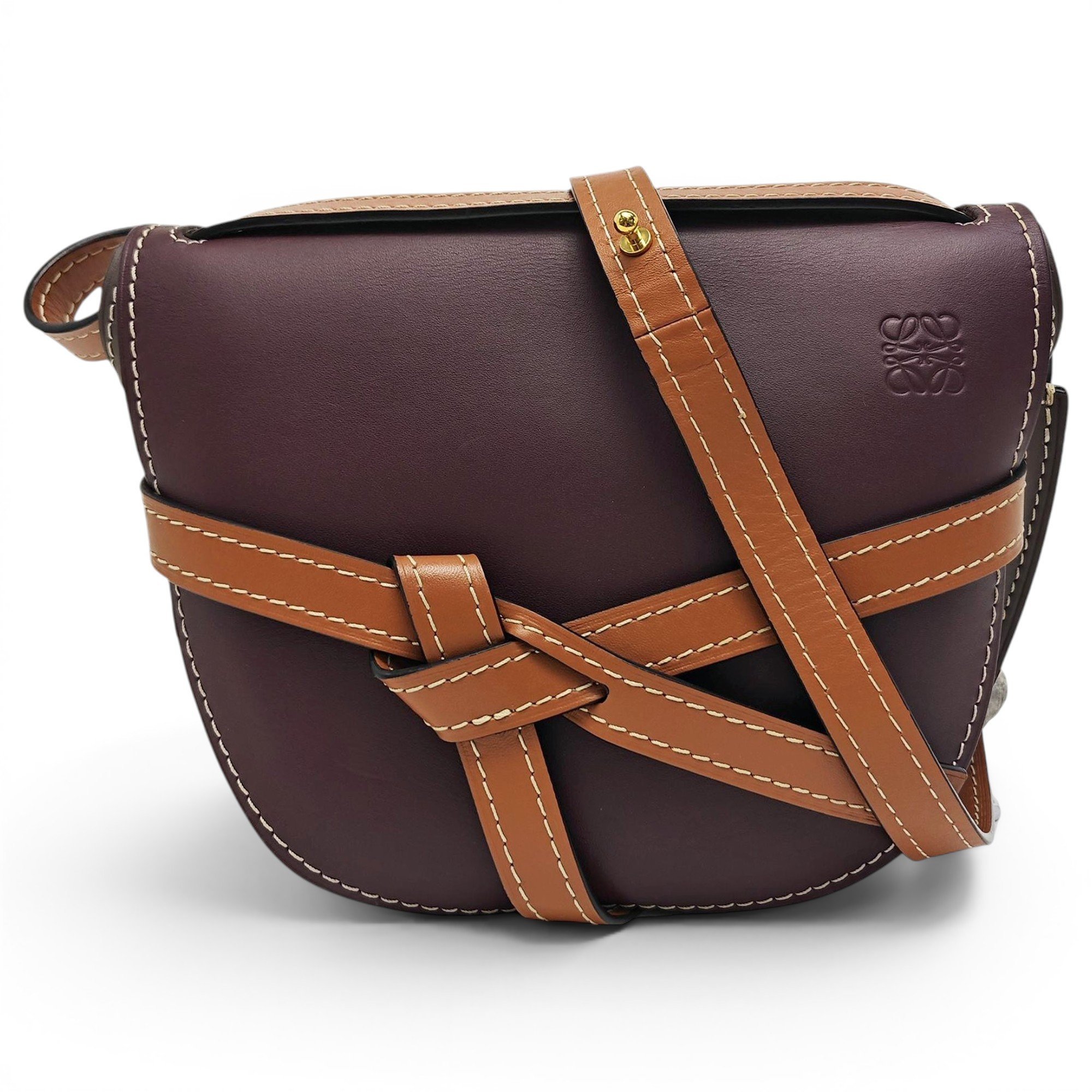 Gate leather handbag