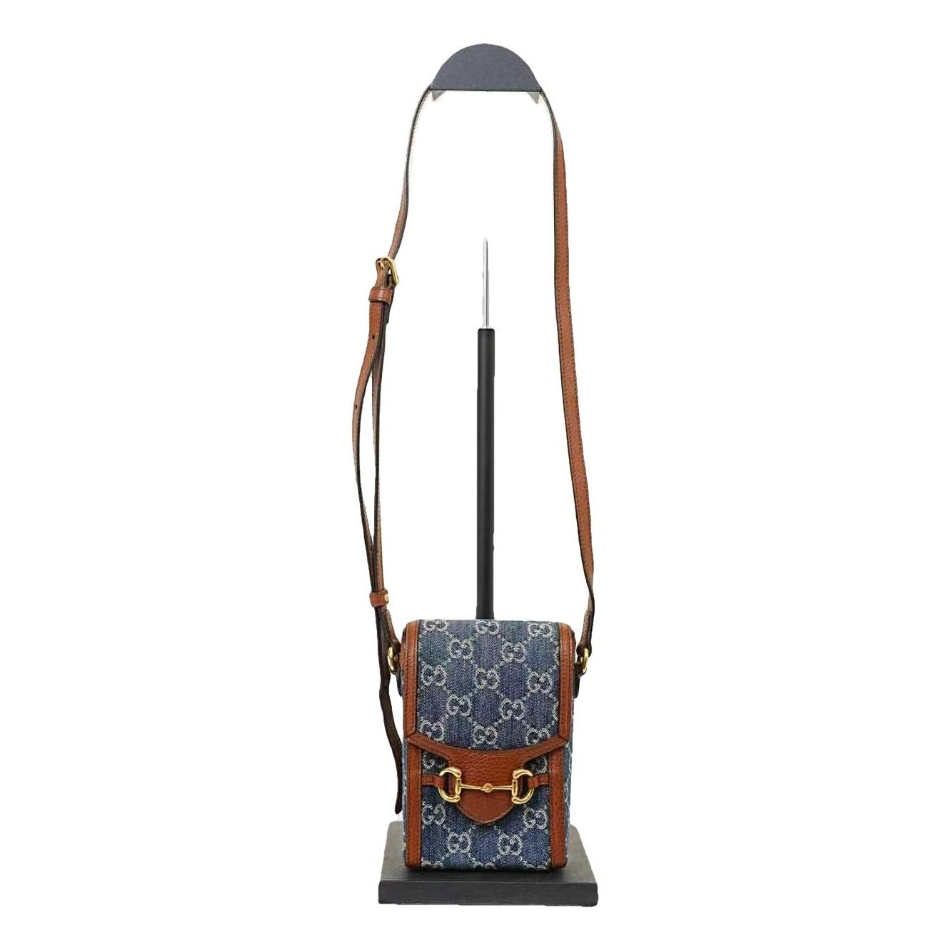 Horsebit 1955 Vertical cloth handbag