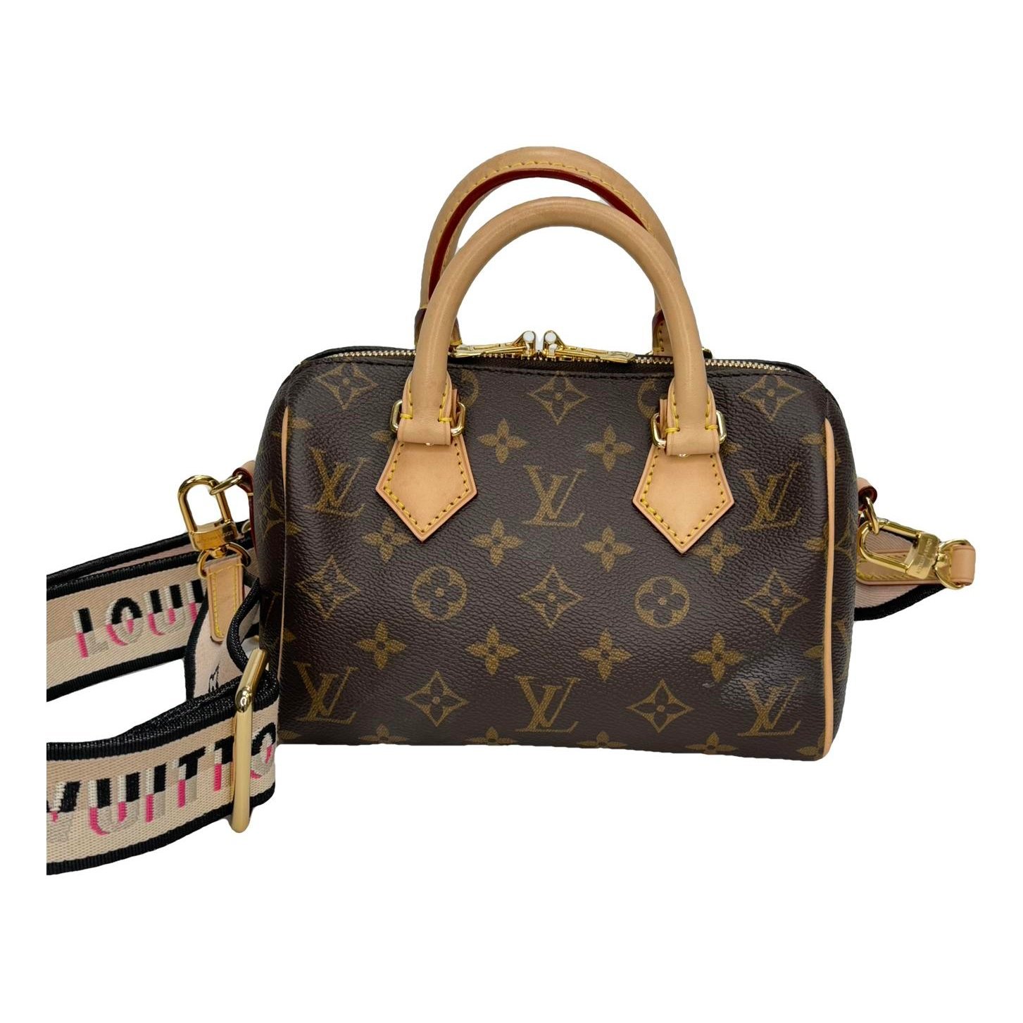 Speedy Bandoulière leather handbag