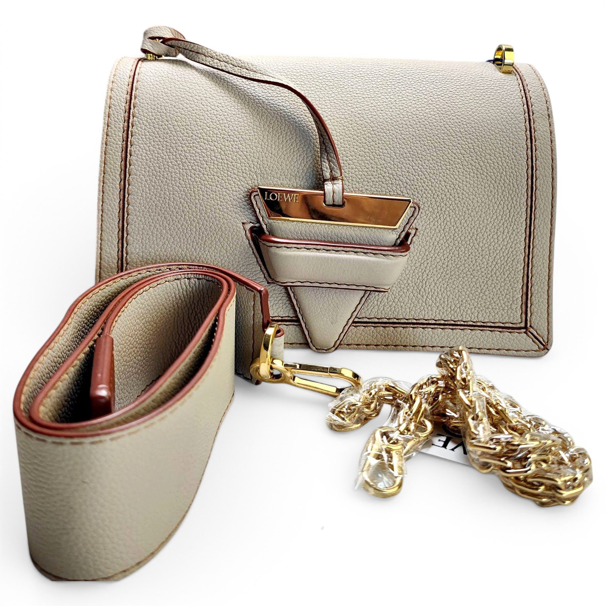 Barcelona leather crossbody bag