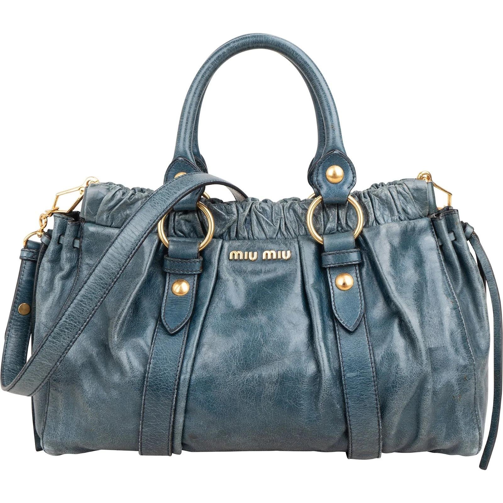 Vitello leather handbag
