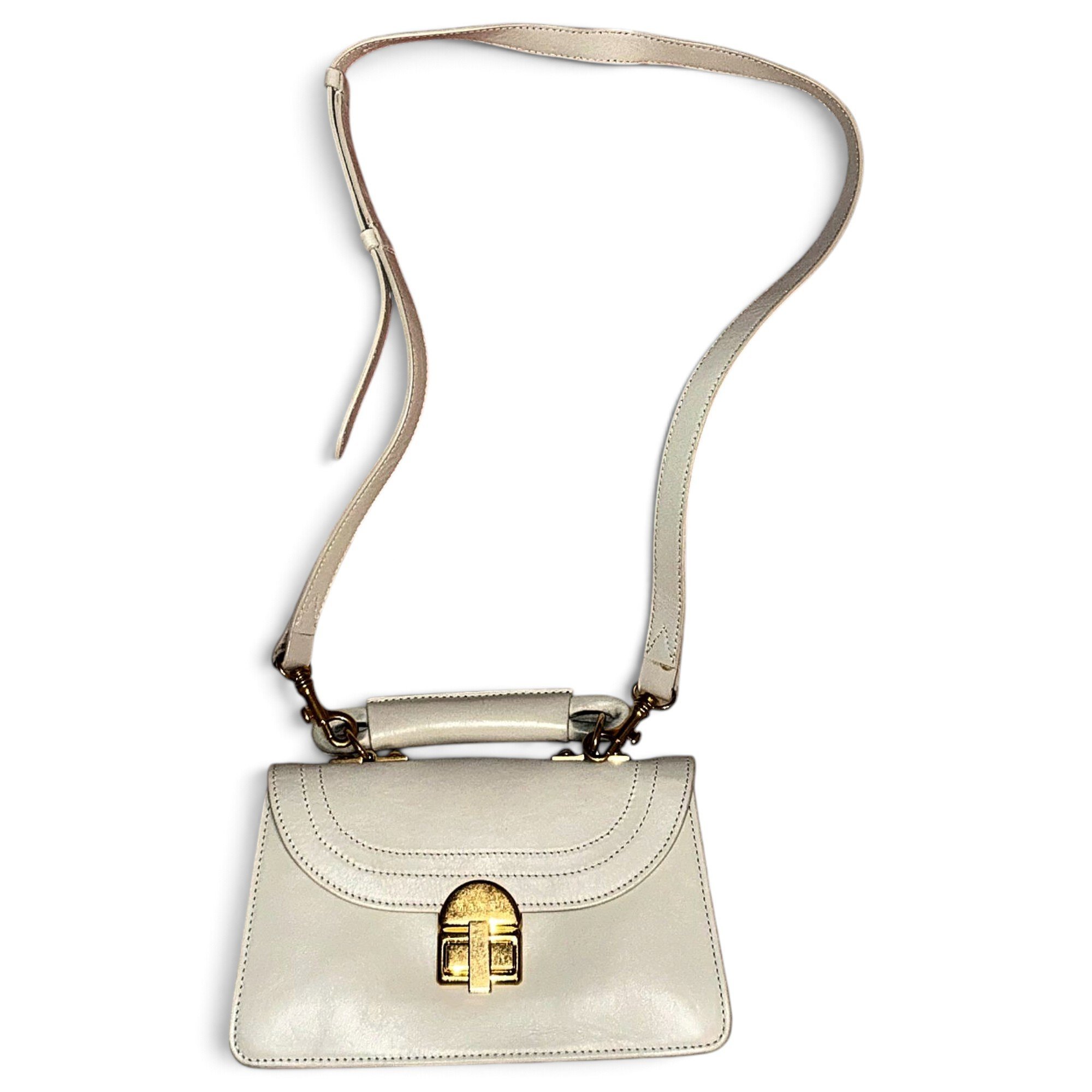 Marni Prisma leather crossbody bag
