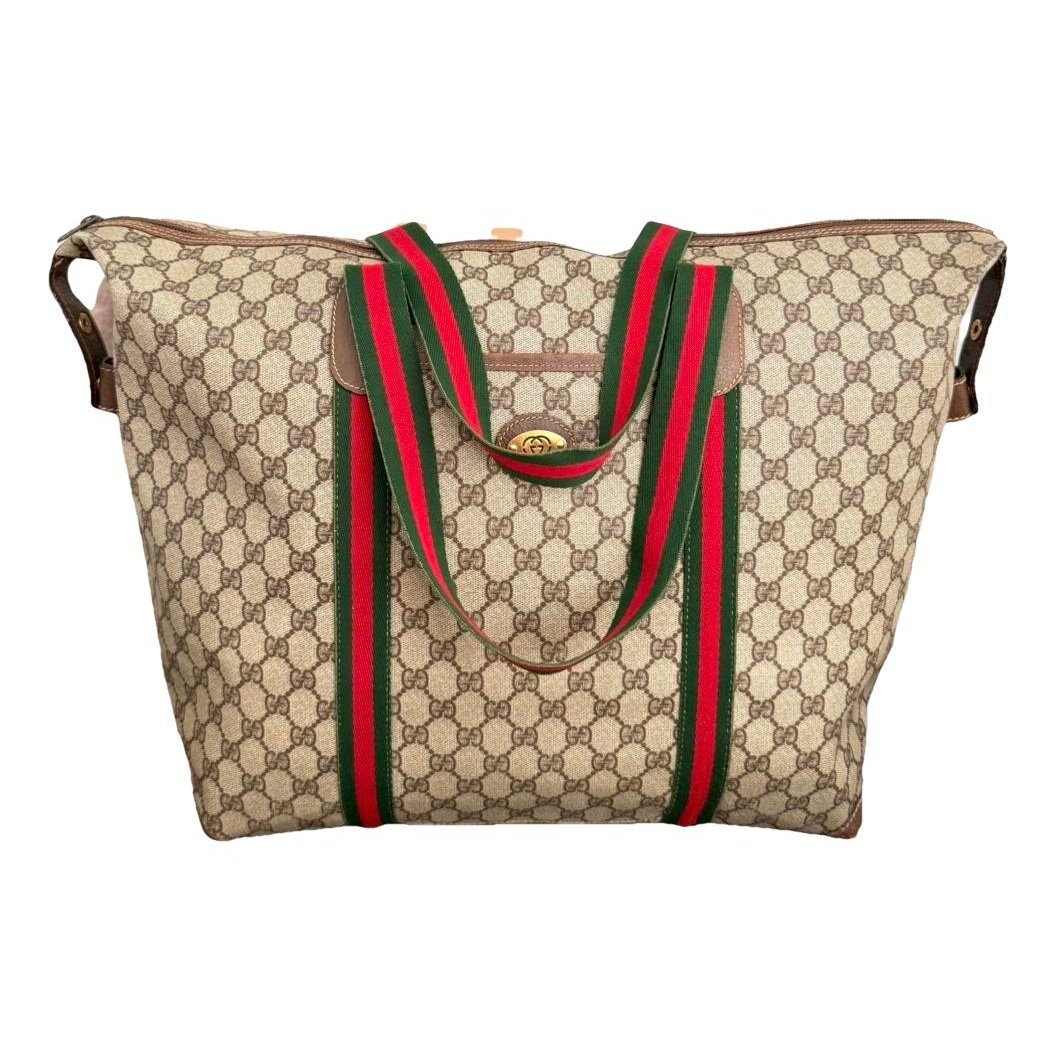 Ophidia patent leather tote