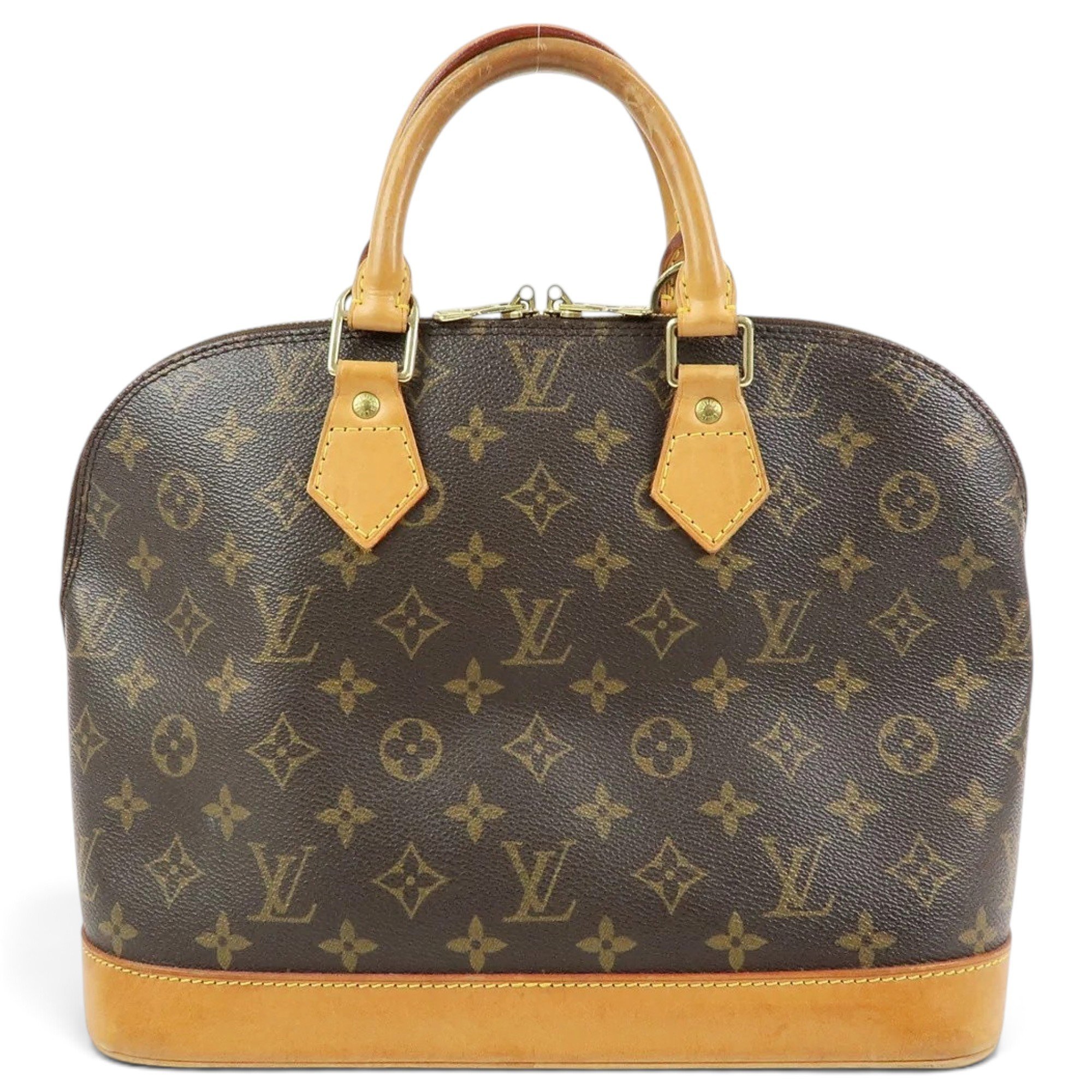 Alma leather handbag