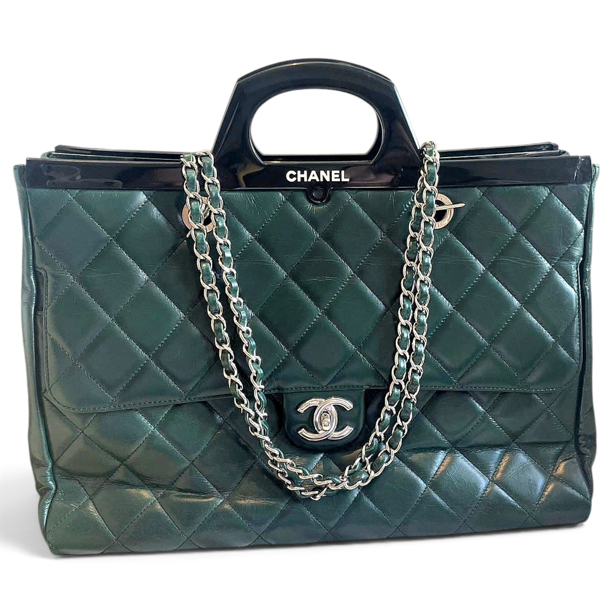 Leather handbag