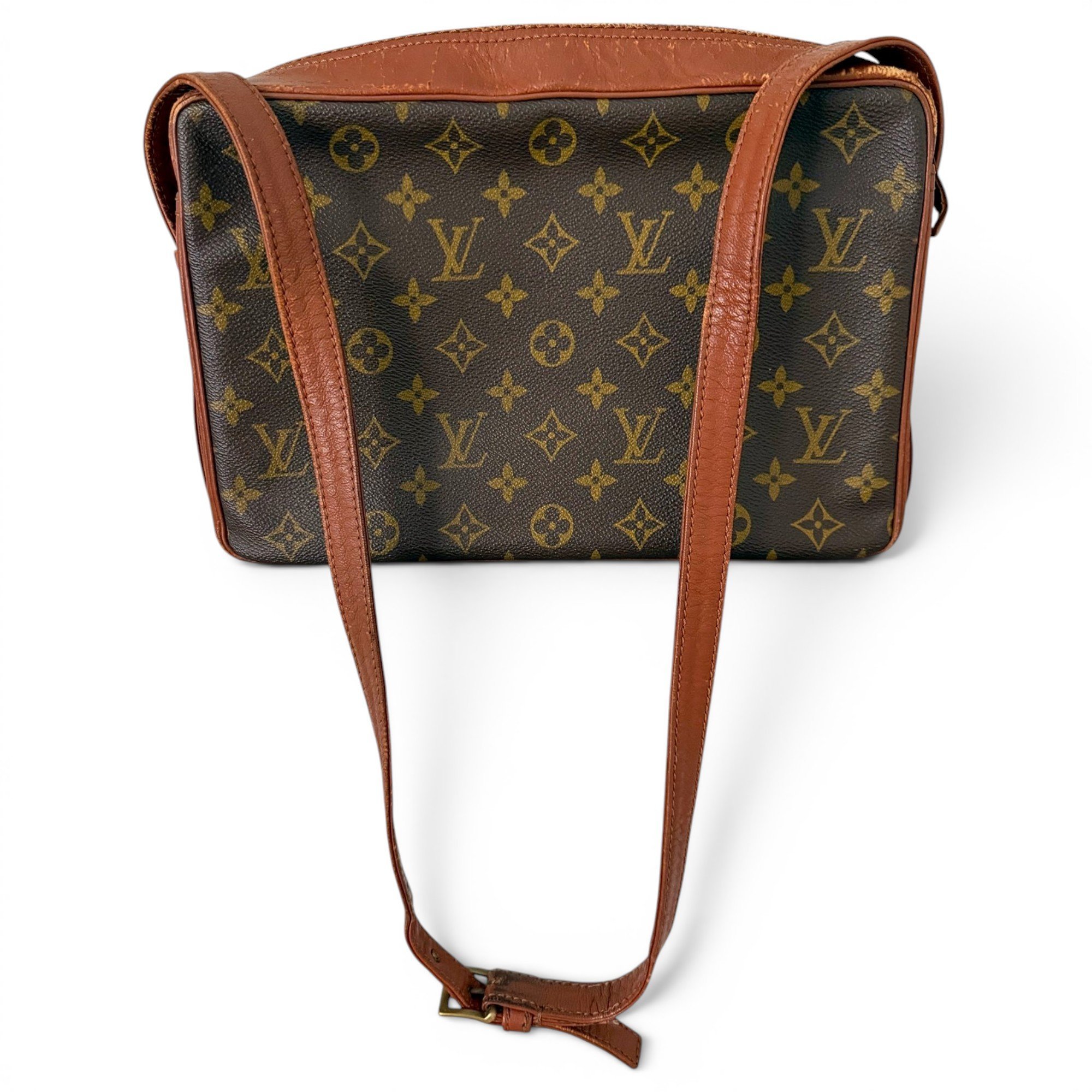 Leather crossbody bag