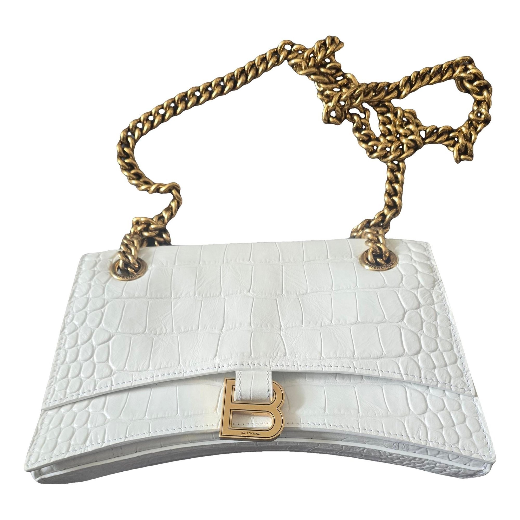 Crush leather crossbody bag