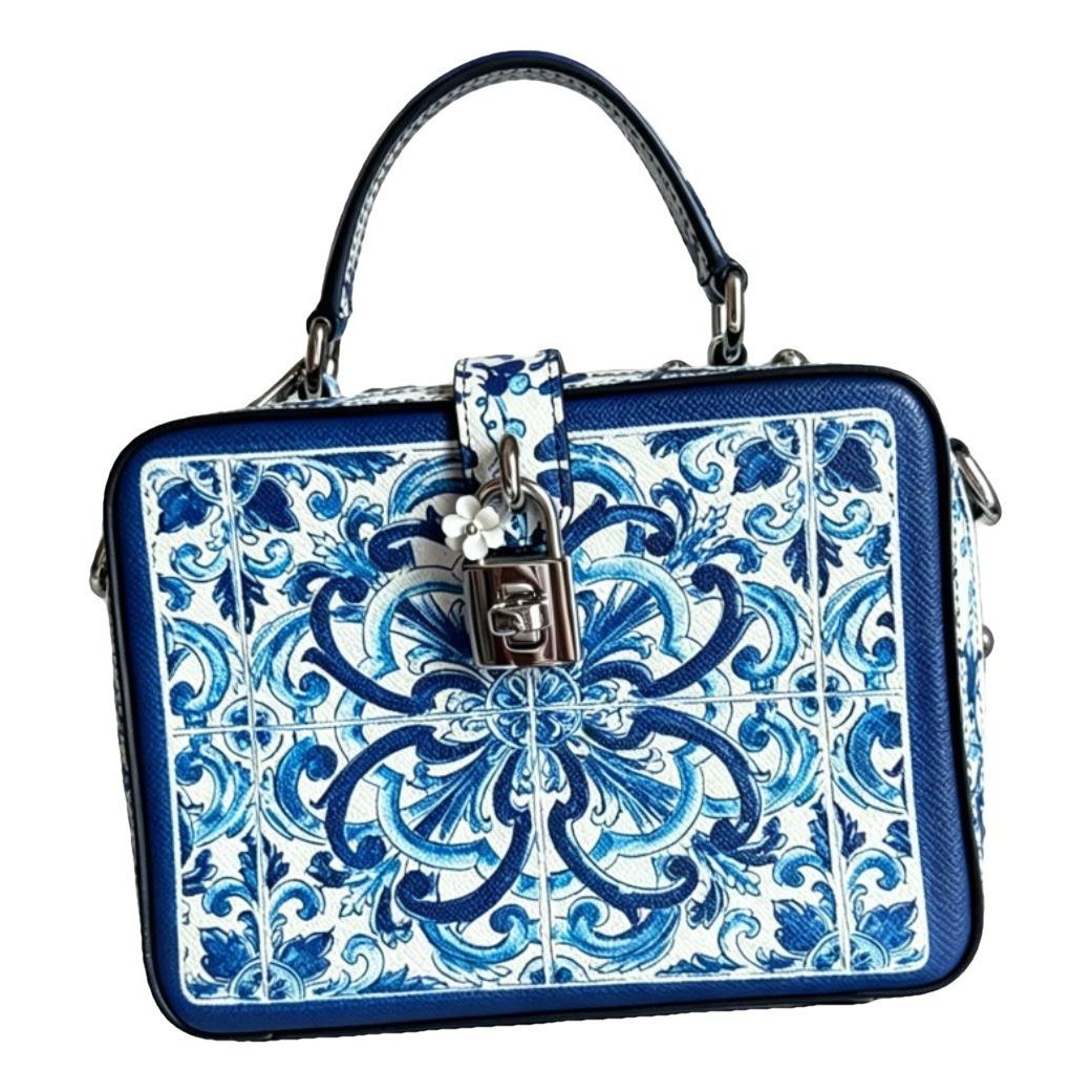 Dolce Box leather handbag