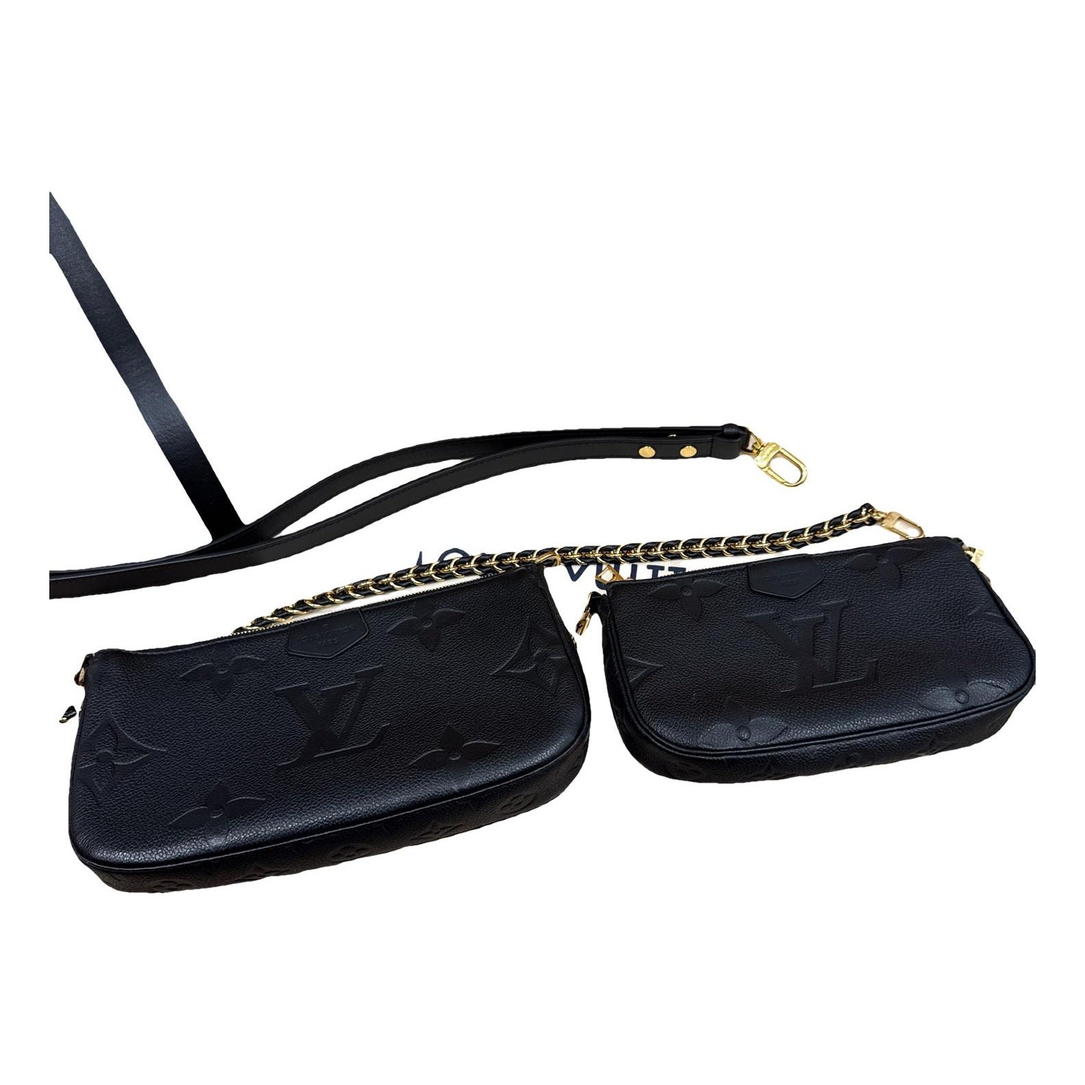 Multi Pochette Accessoires leather handbag