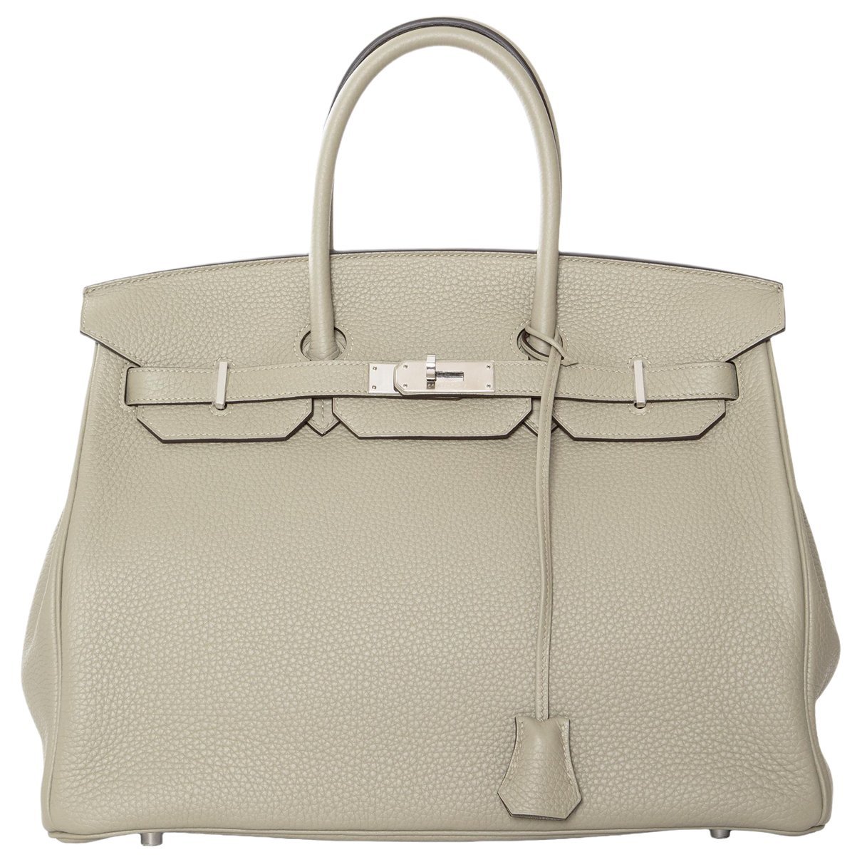 Birkin 35 leather handbag