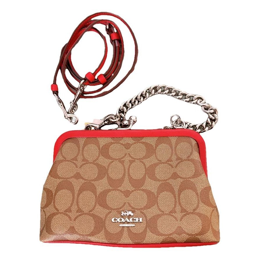 Leather crossbody bag