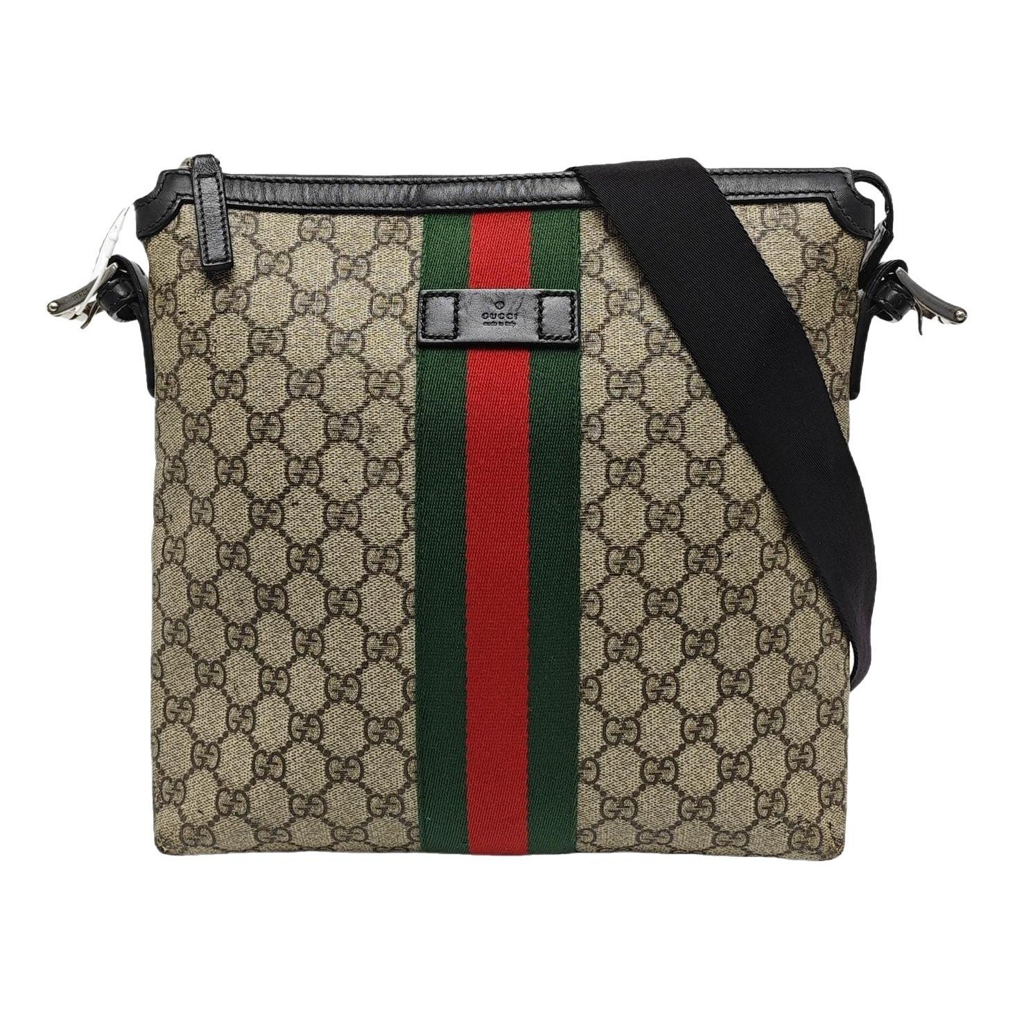 Ophidia GG Supreme leather handbag