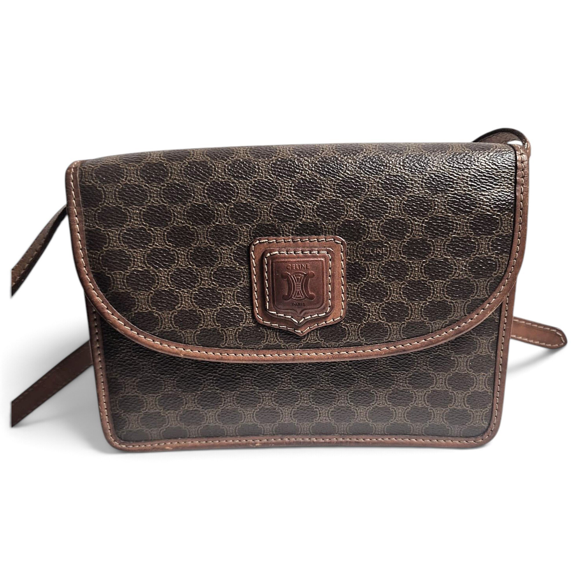 Leather crossbody bag