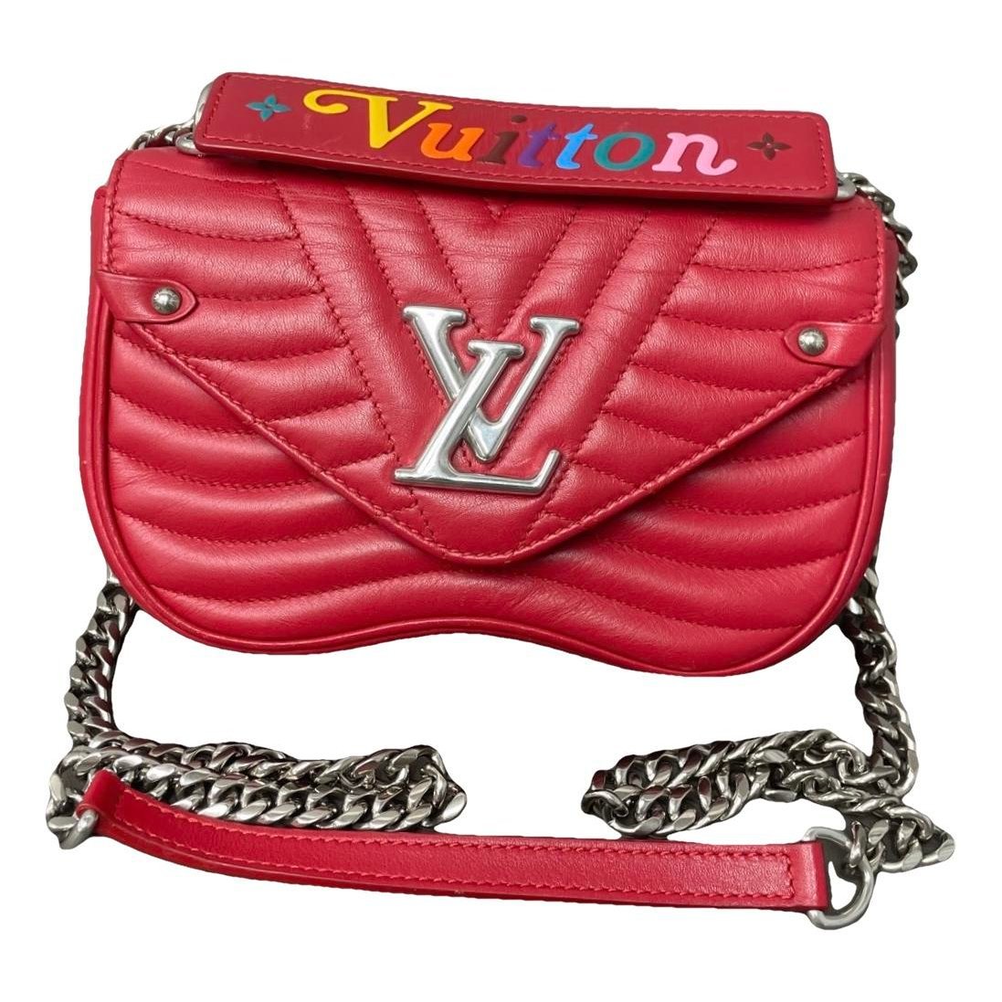 New Wave leather handbag