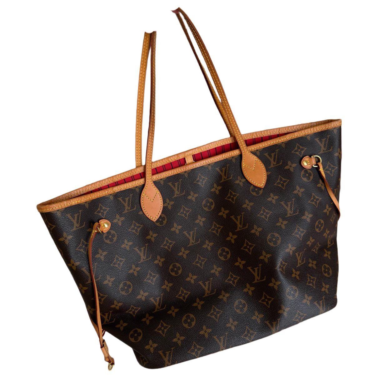 Louis Vuitton Neverfull leather tote