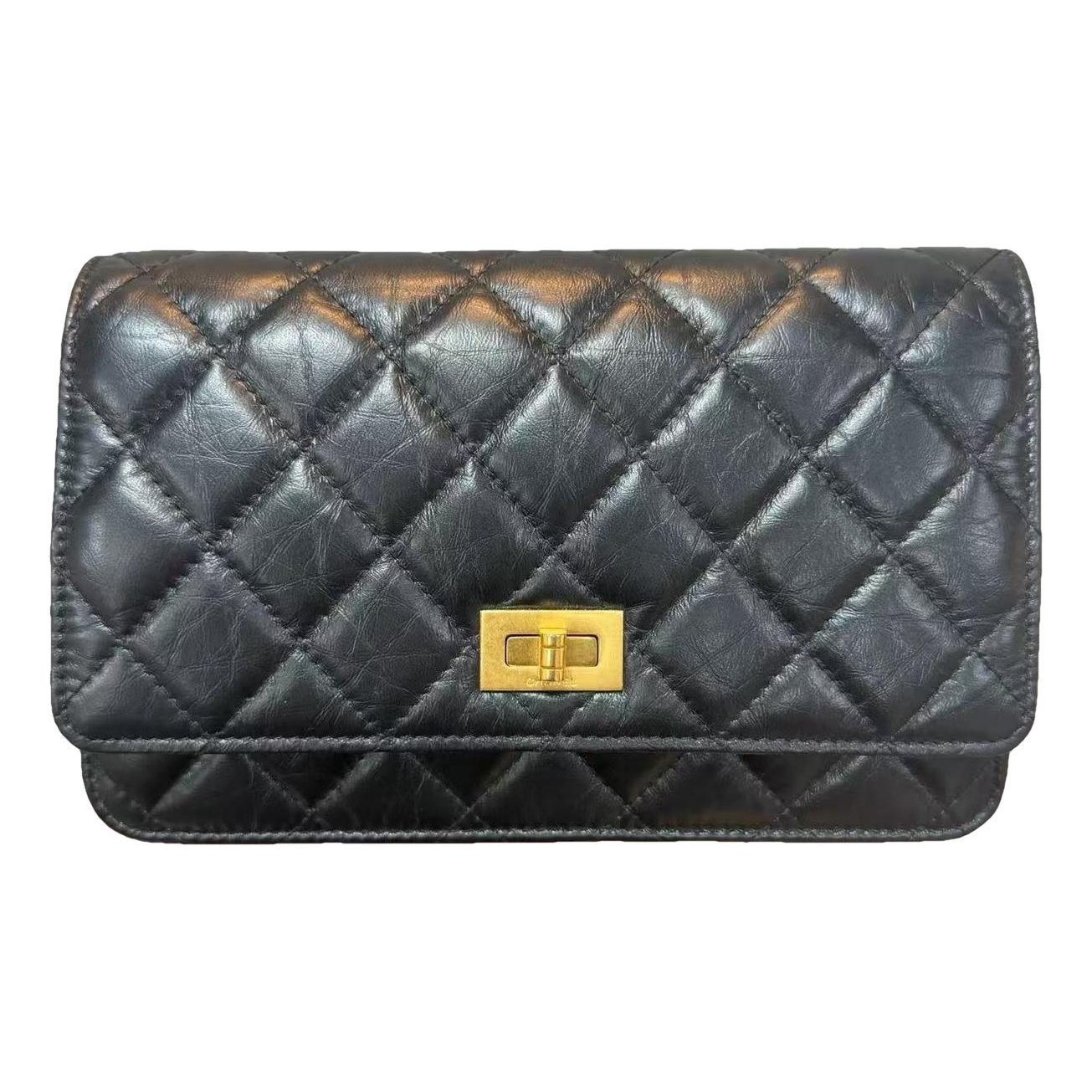 Wallet On Chain 2.55 leather handbag