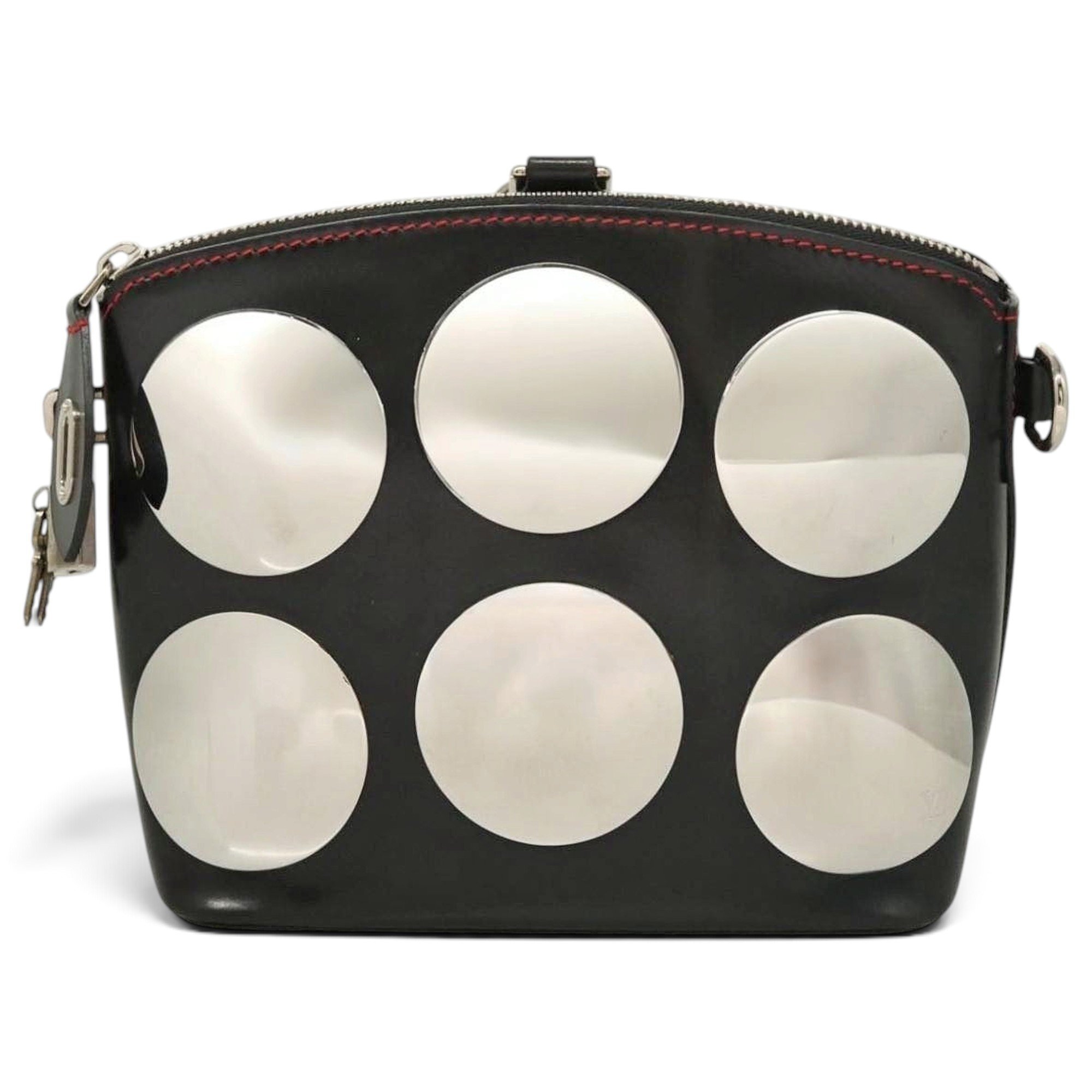 Lockit leather handbag