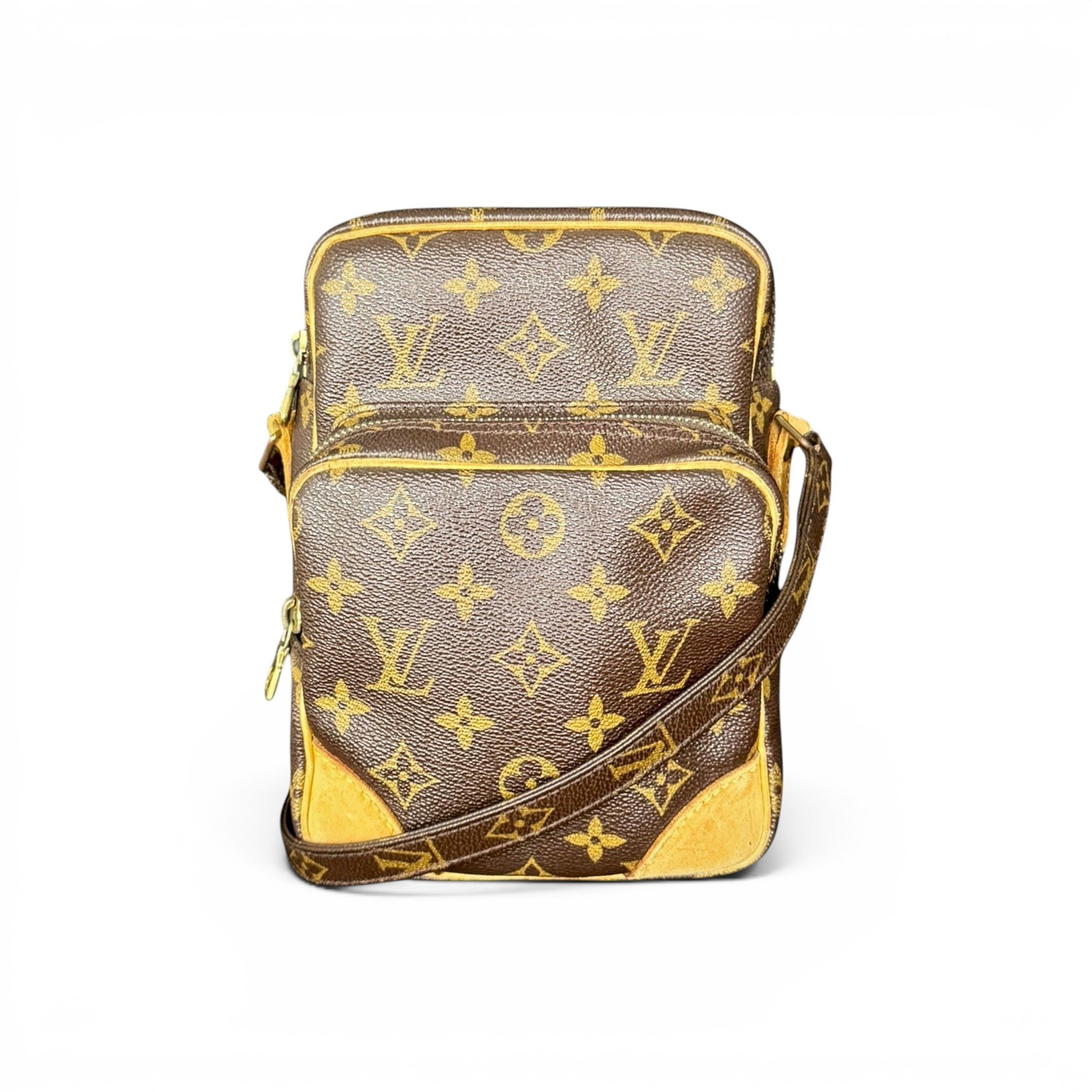 Amazon leather crossbody bag