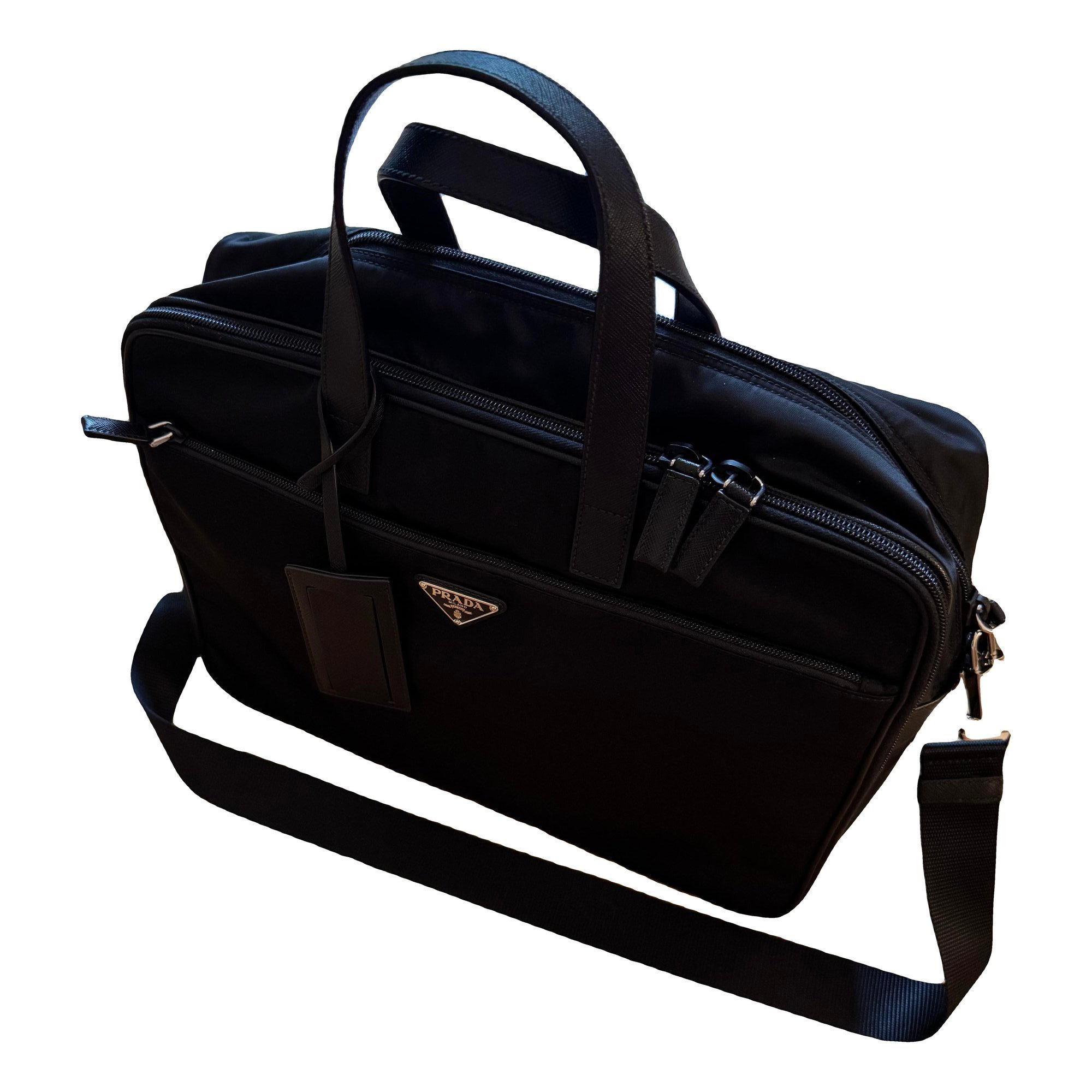 Leather satchel