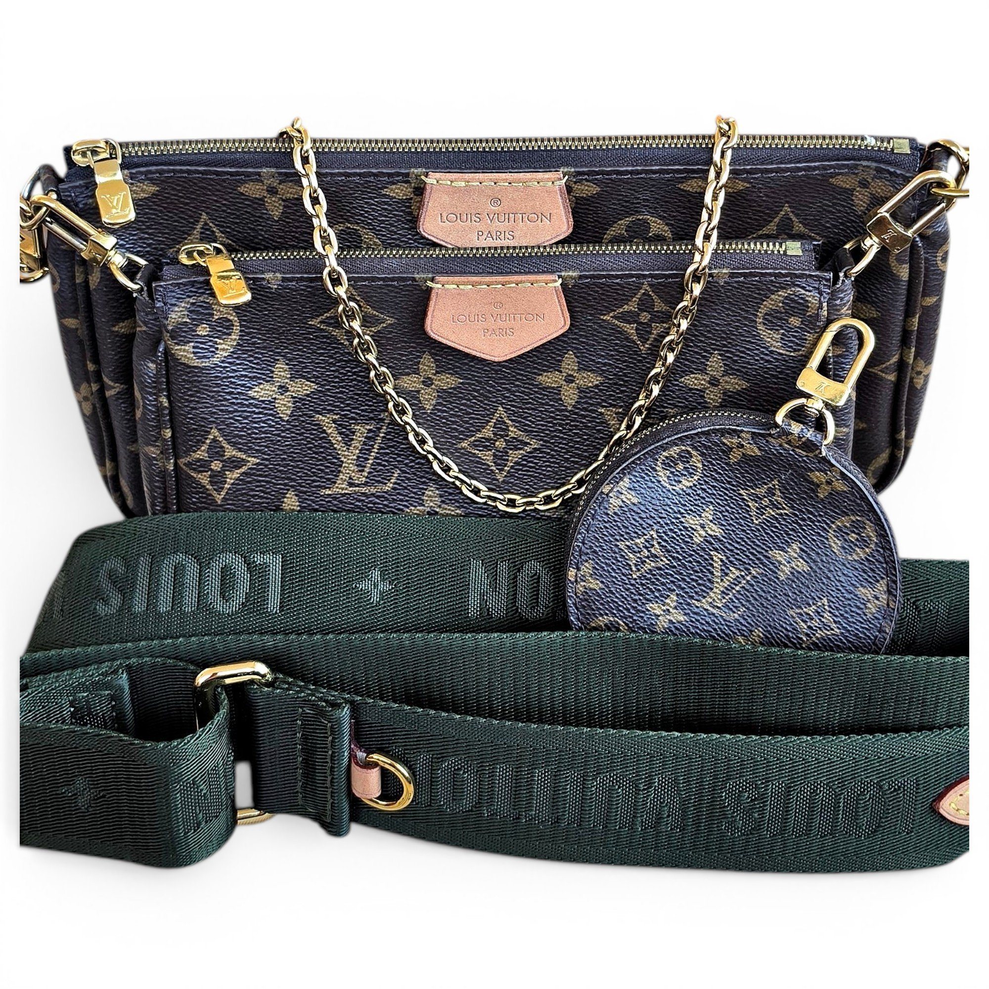 Multi Pochette Accessoires leather crossbody bag