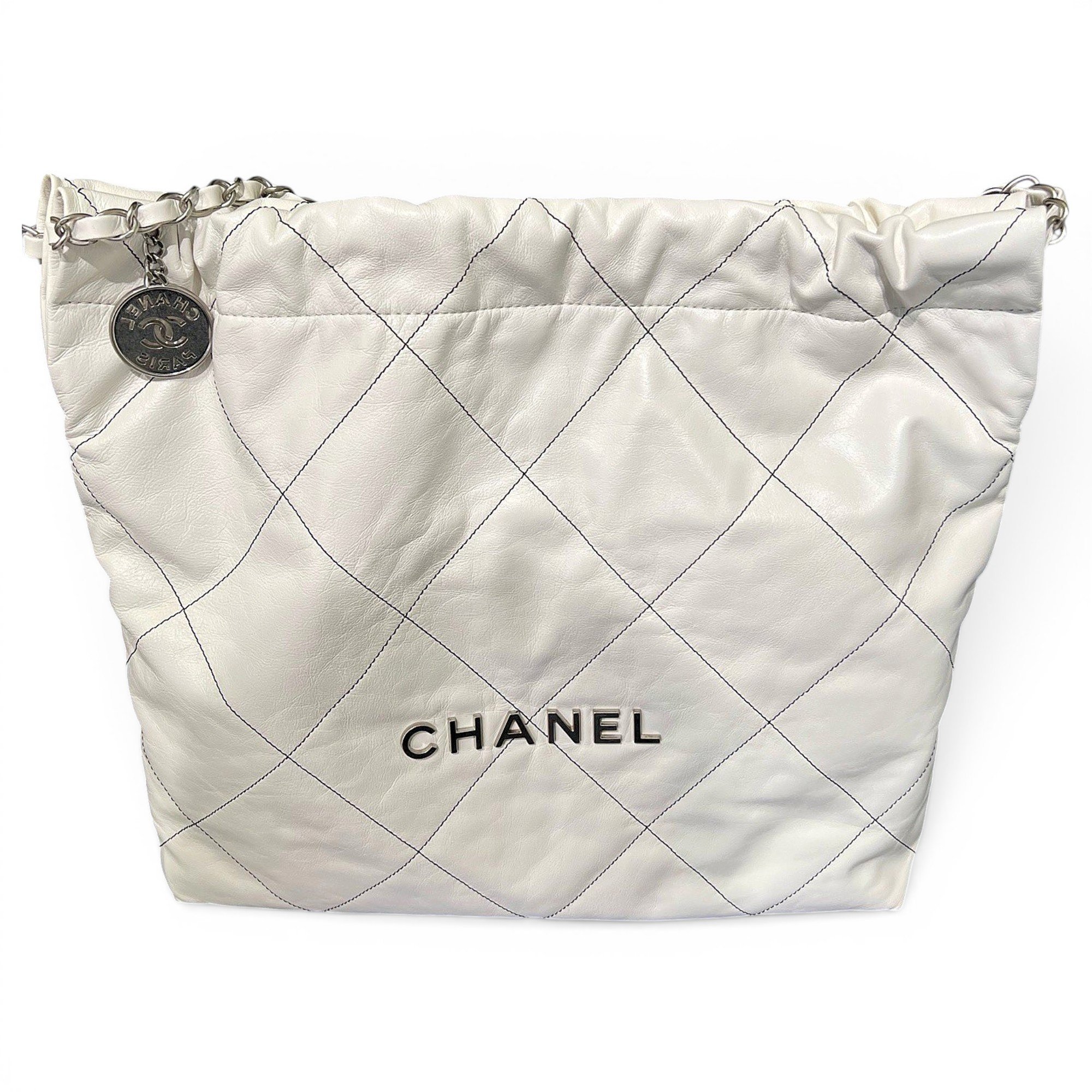 Chanel 22 leather crossbody bag