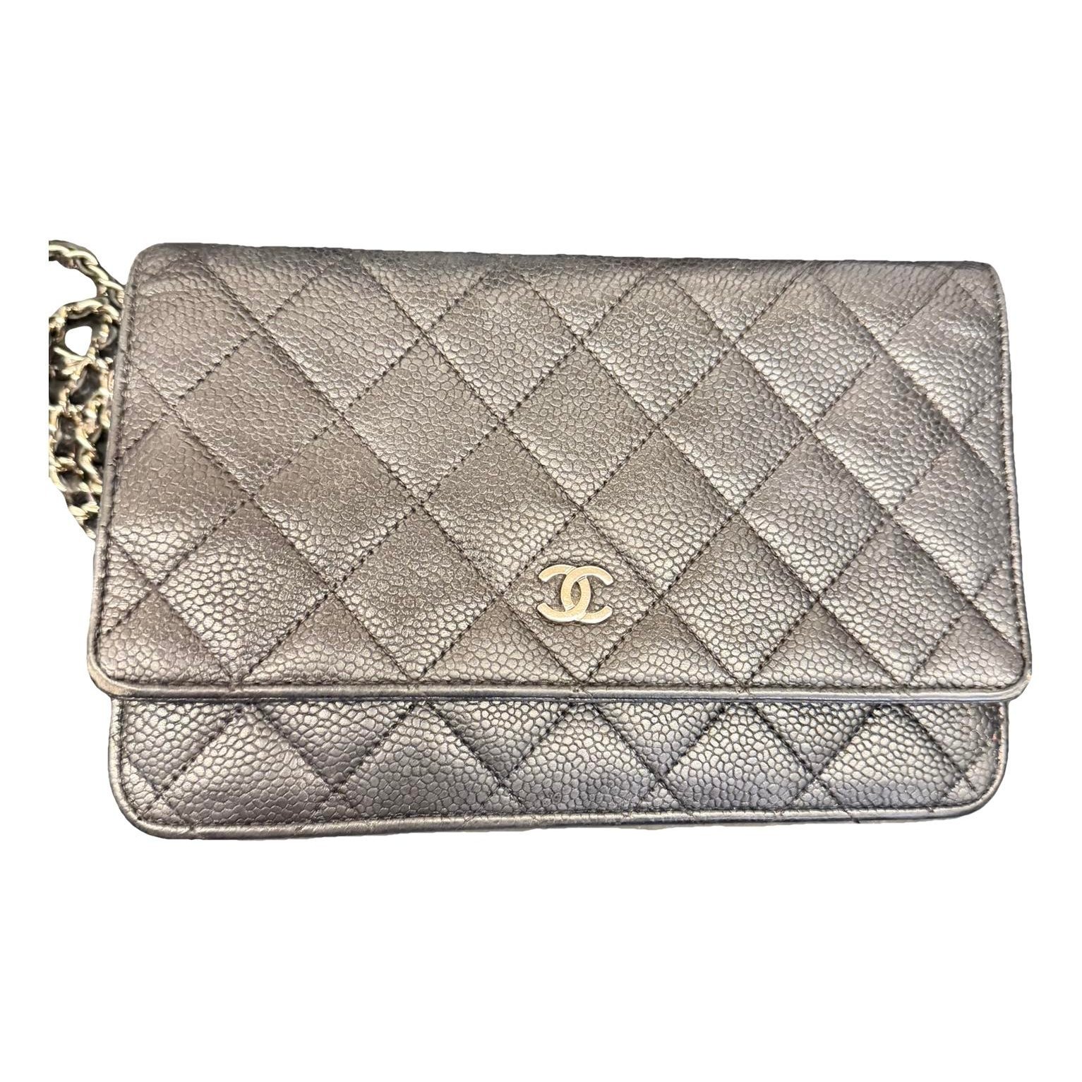 Timeless/Classique leather clutch bag