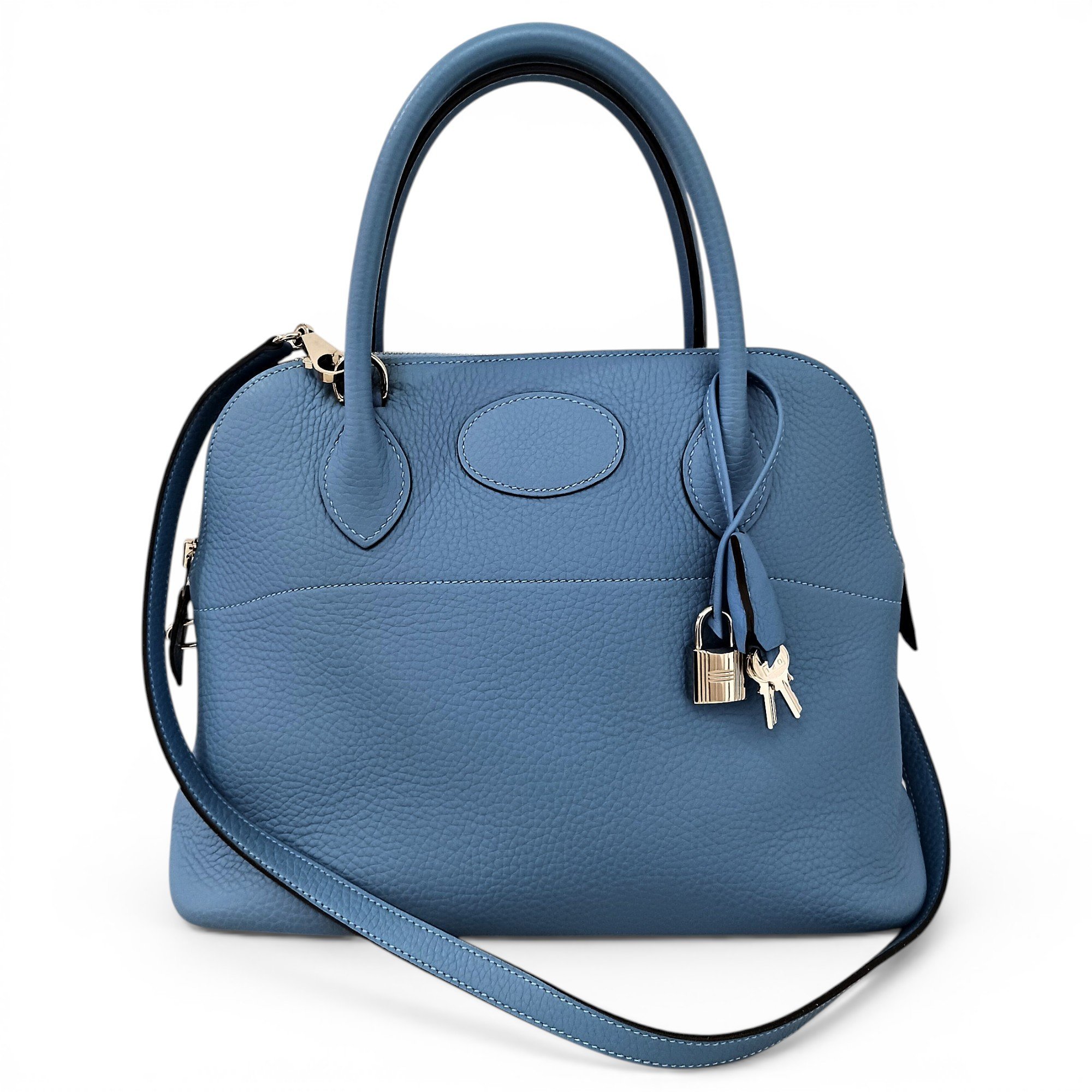 Bolide leather handbag