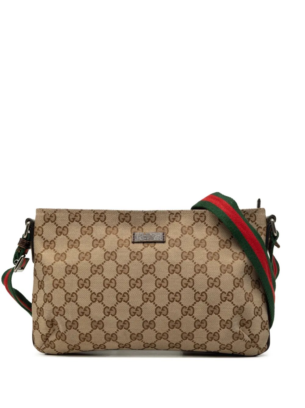 2000-2015 GG Canvas Web crossbody bag