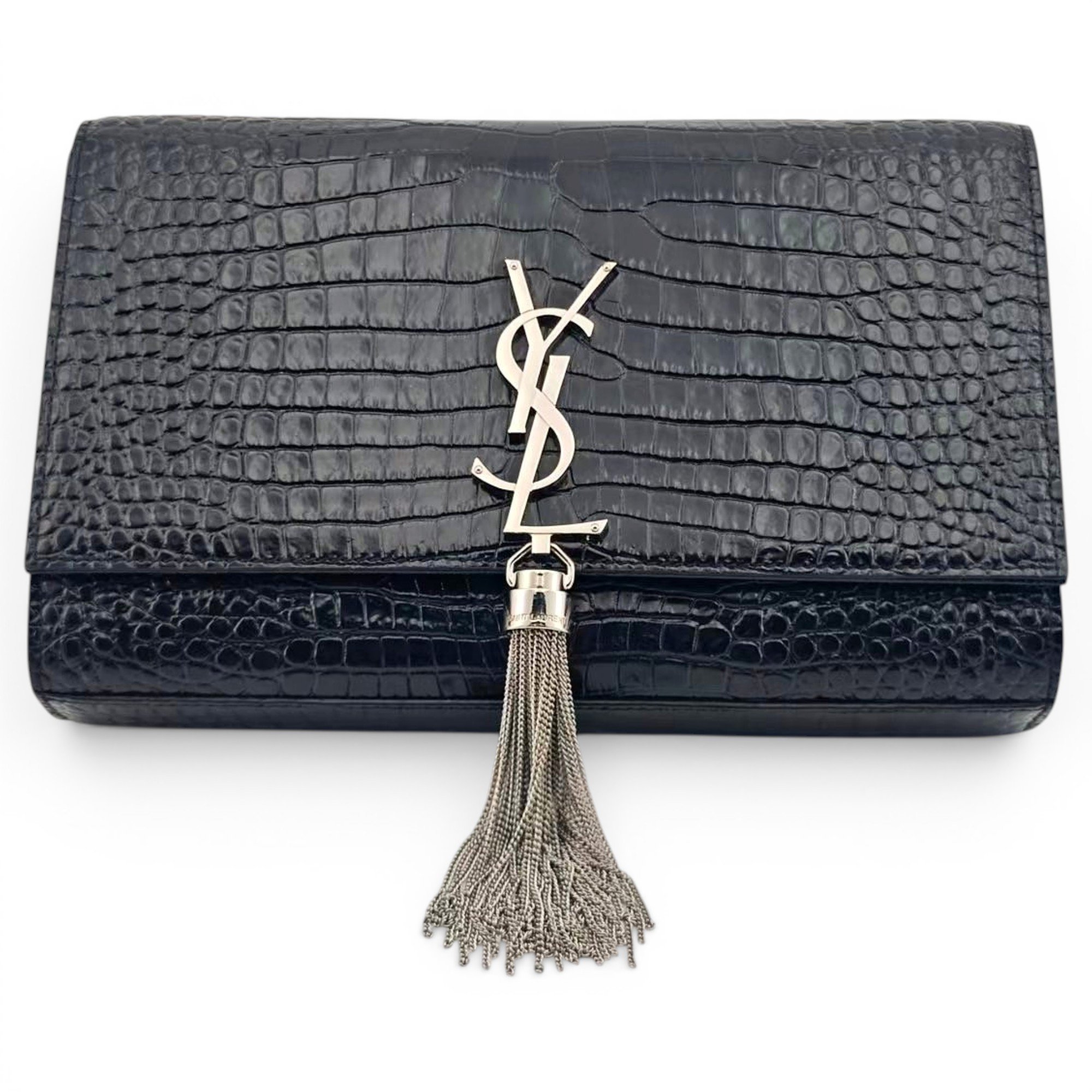 Pompom Kate leather handbag
