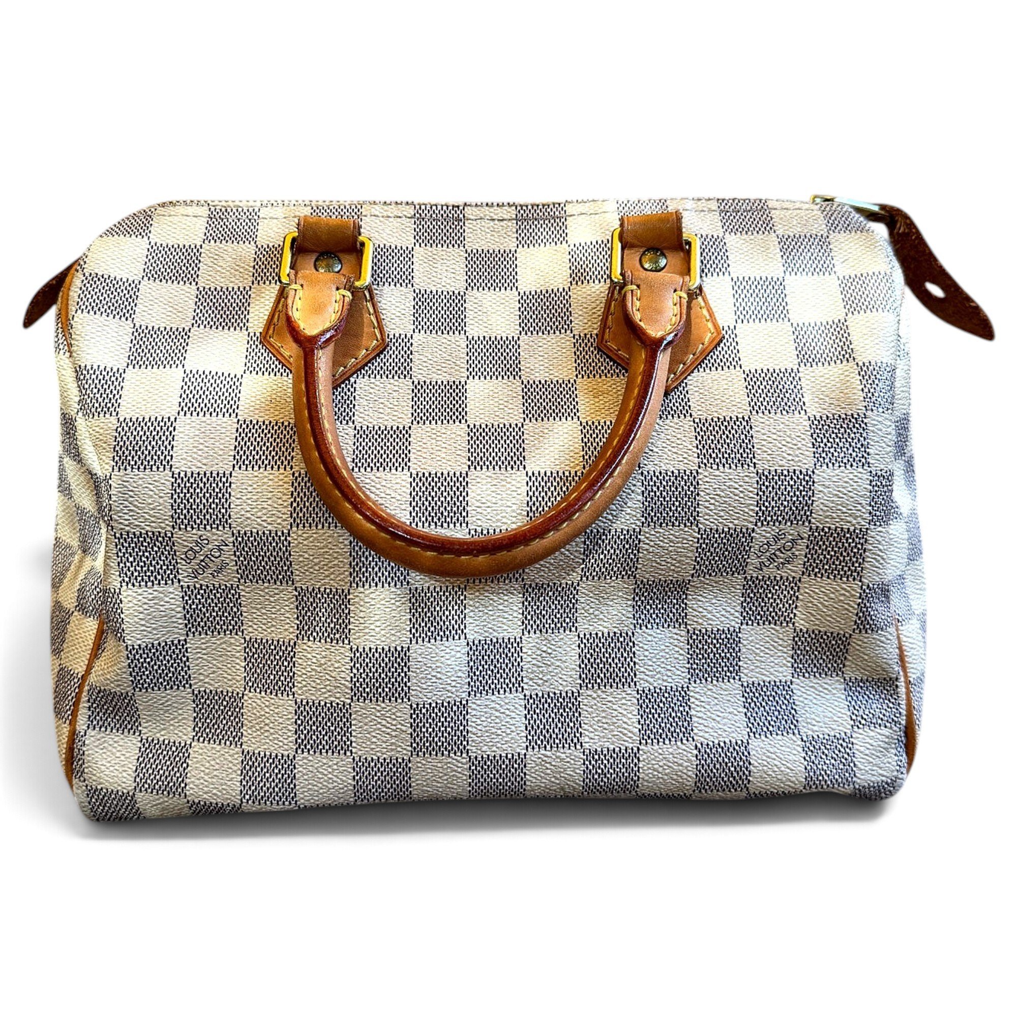 Louis Vuitton Speedy leather handbag