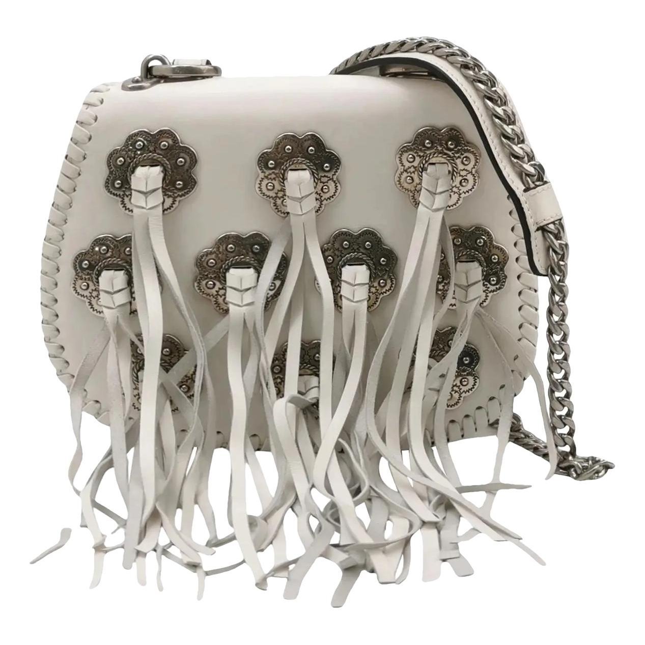 Leather crossbody bag