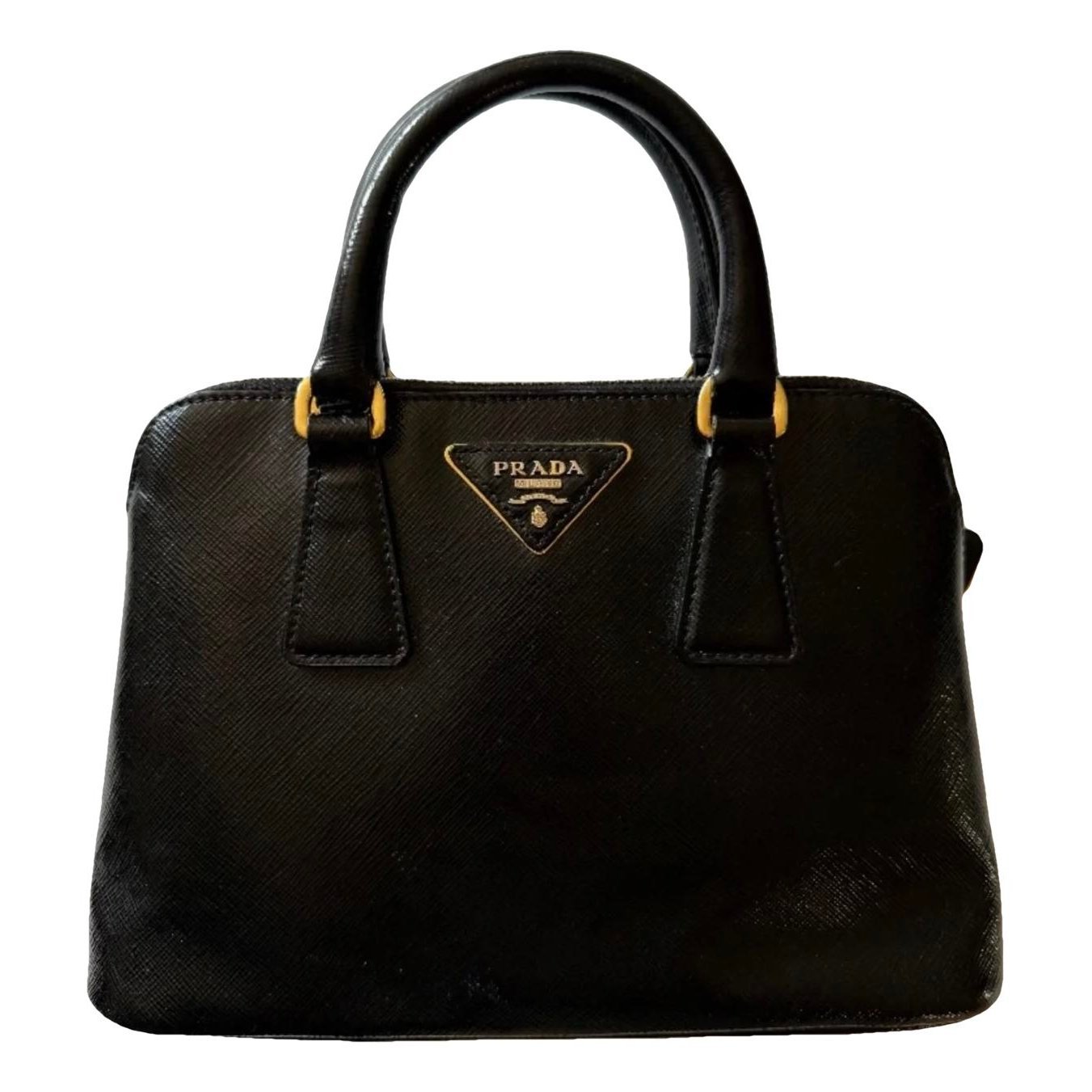Promenade leather handbag