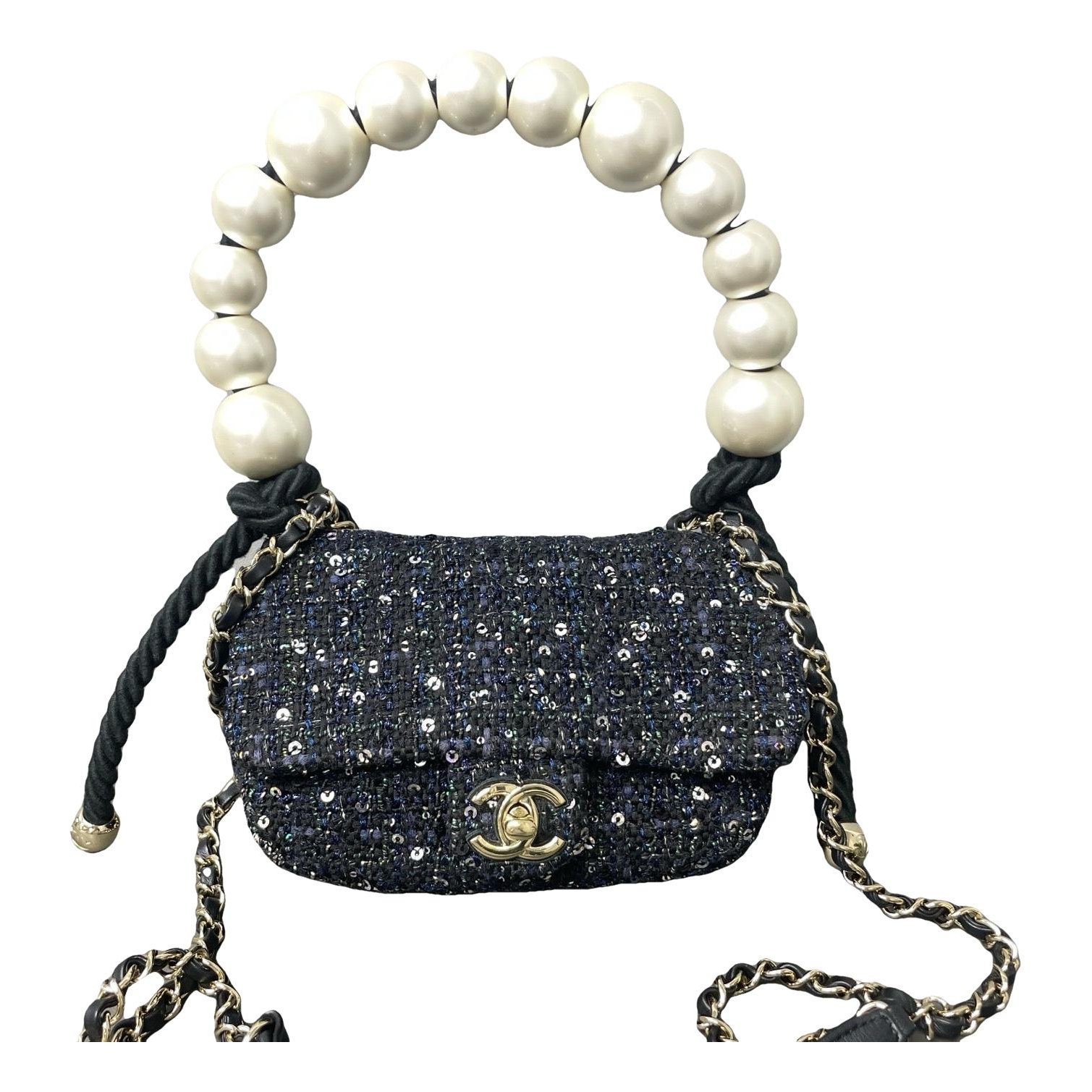 Tweed mini bag