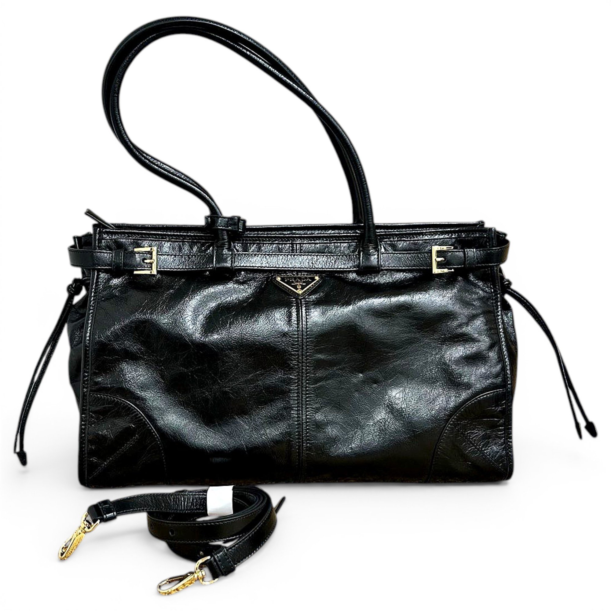 Leather handbag