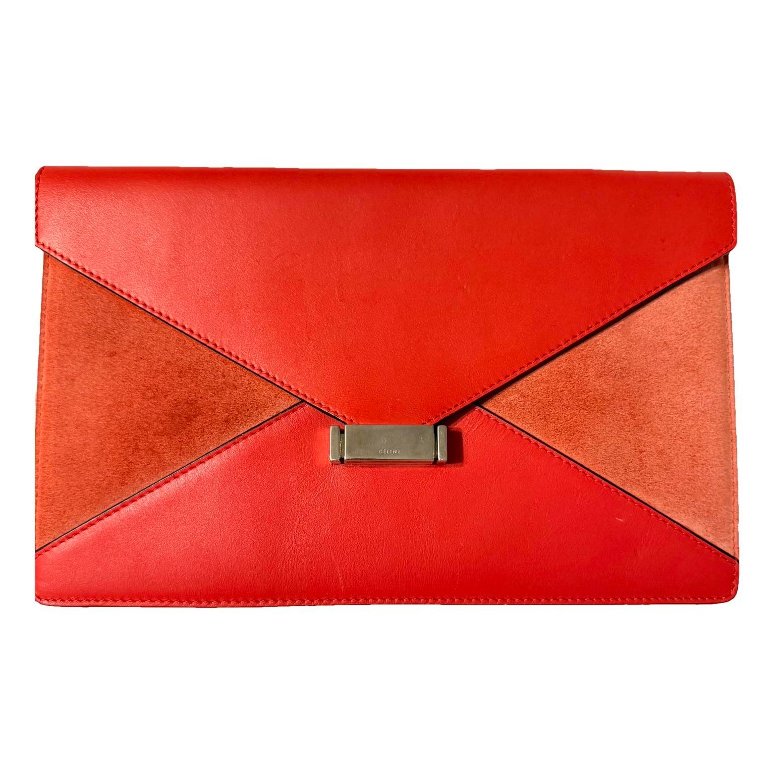 Diamond Clutch leather clutch bag