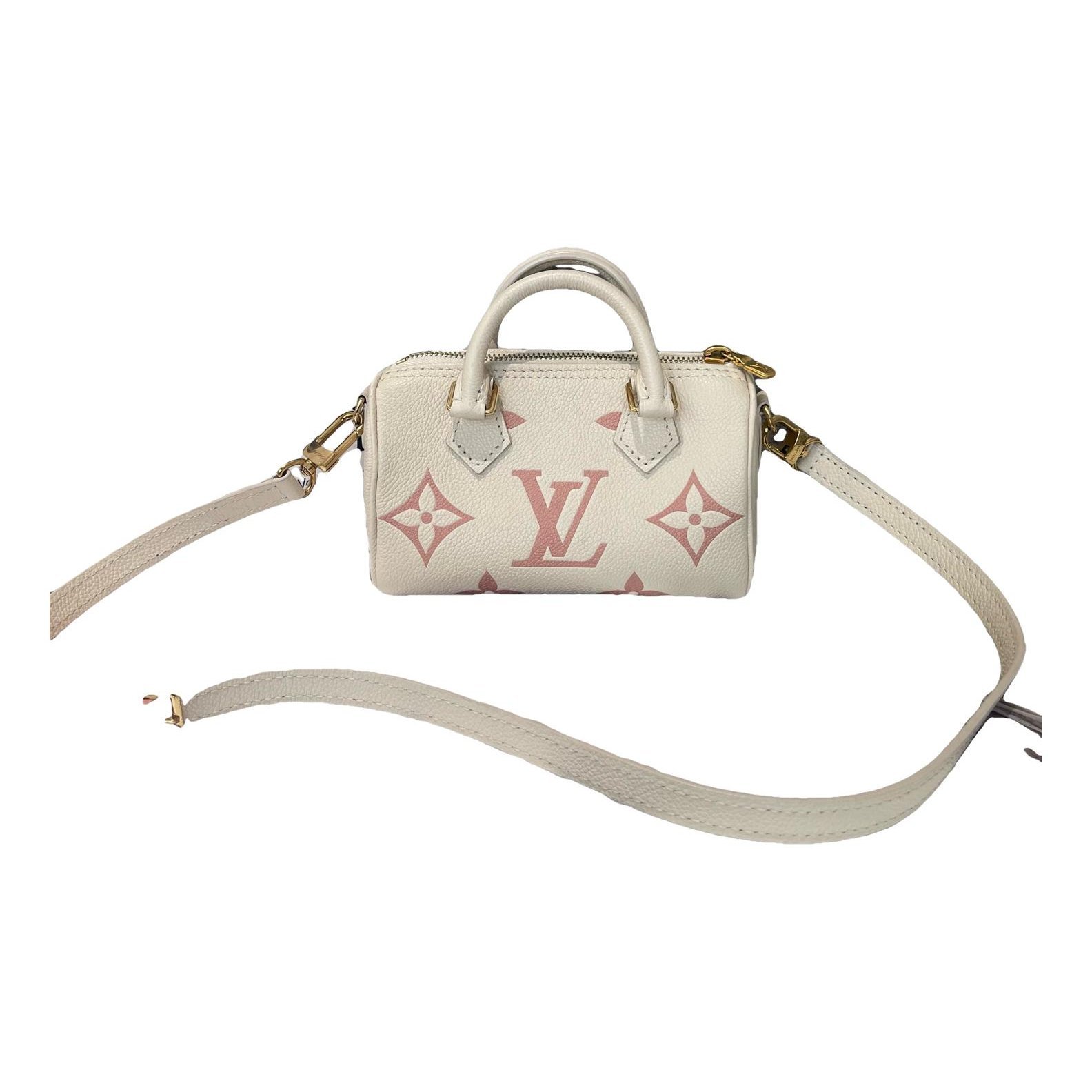 Nano Speedy / Mini HL leather handbag