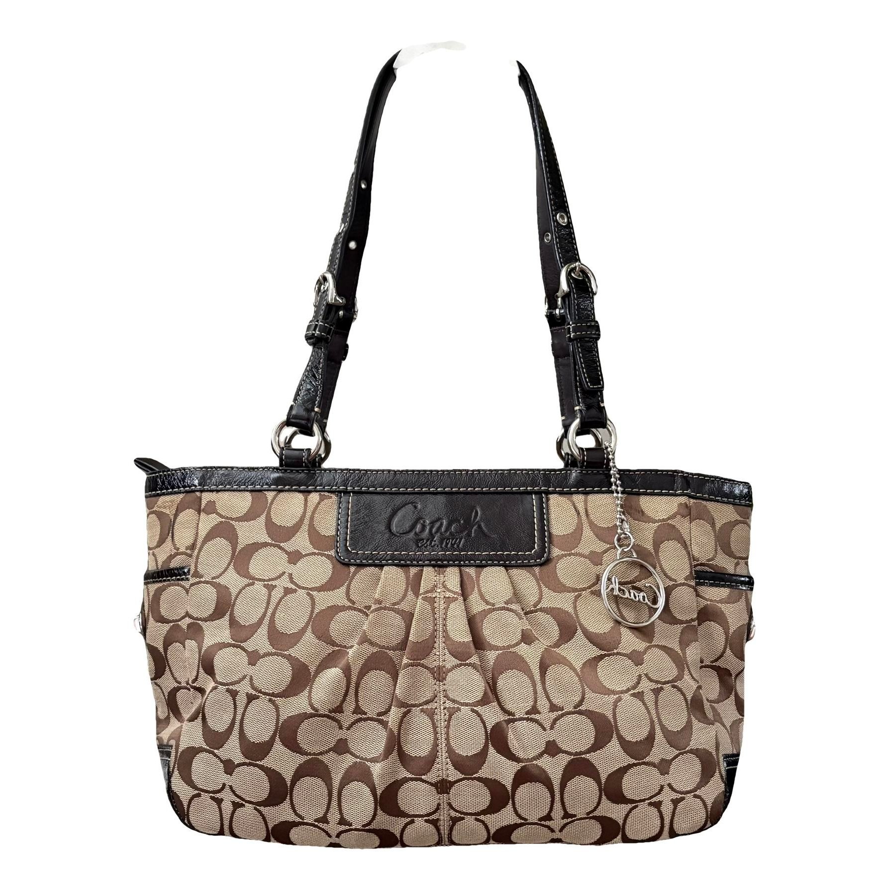 Signature Sufflette cloth handbag