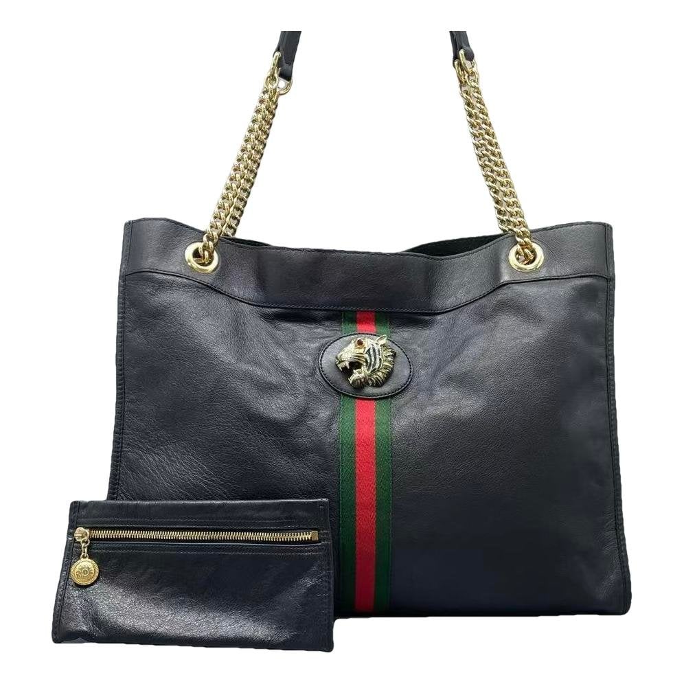 Rajah leather handbag