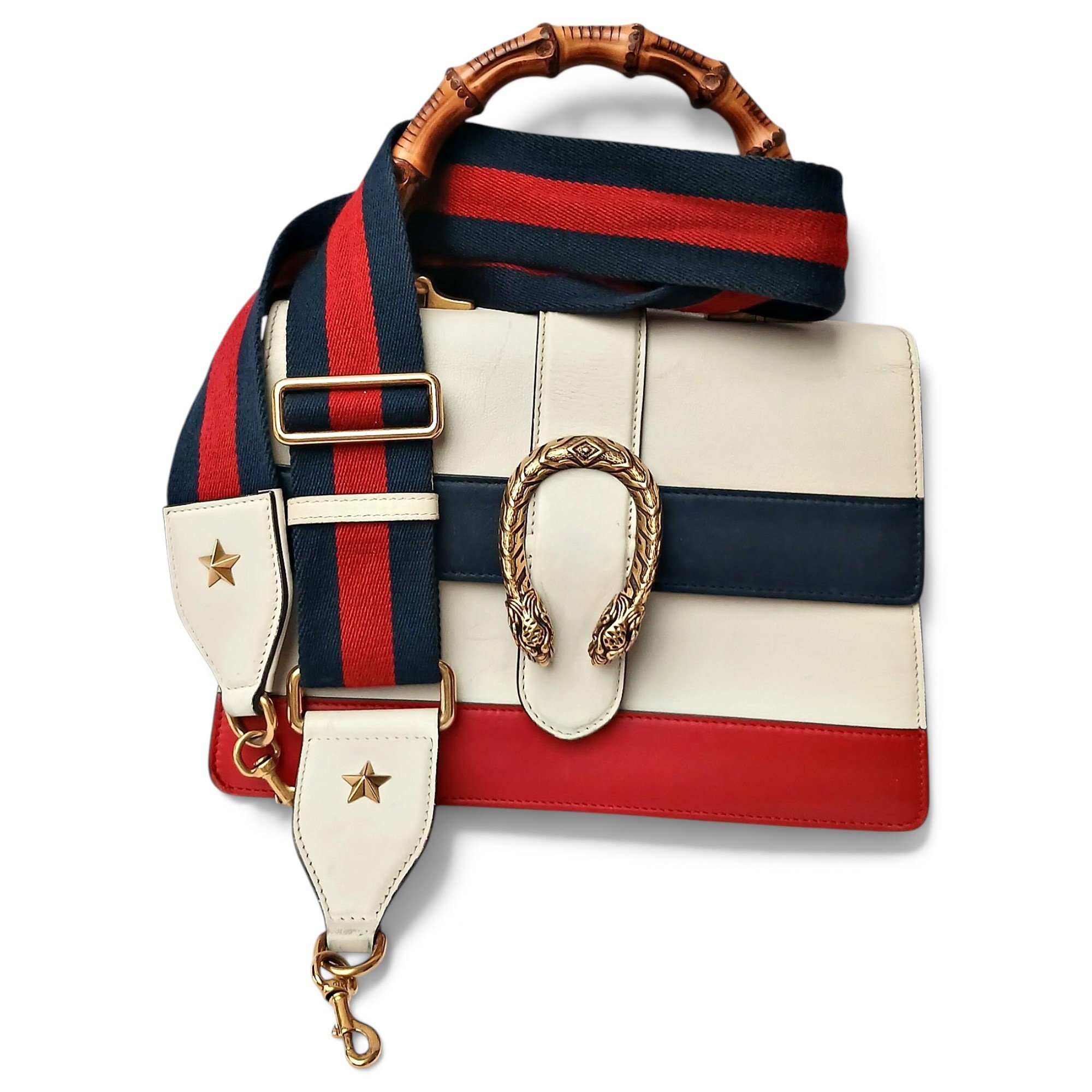 Dionysus Bamboo leather handbag