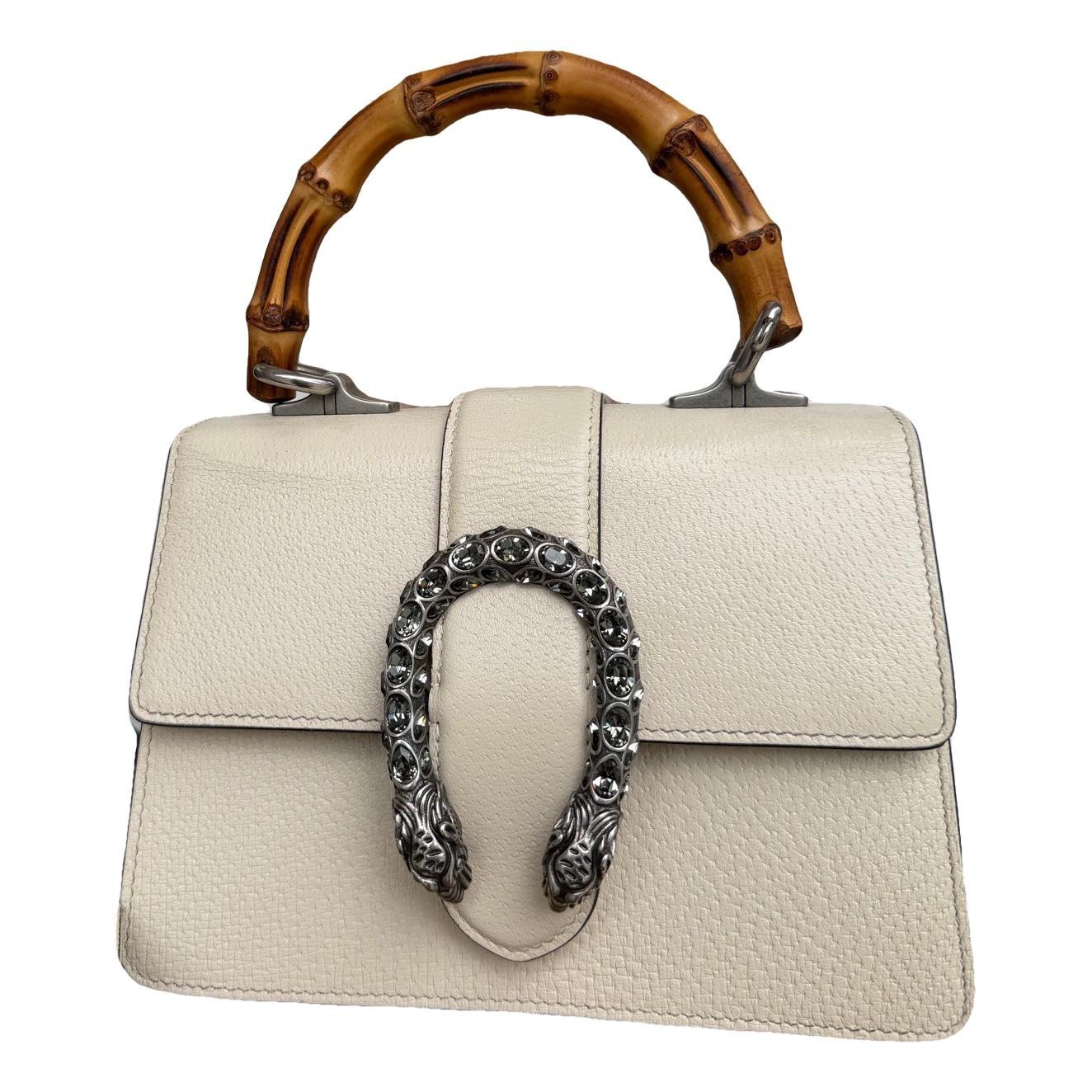Dionysus Bamboo leather handbag