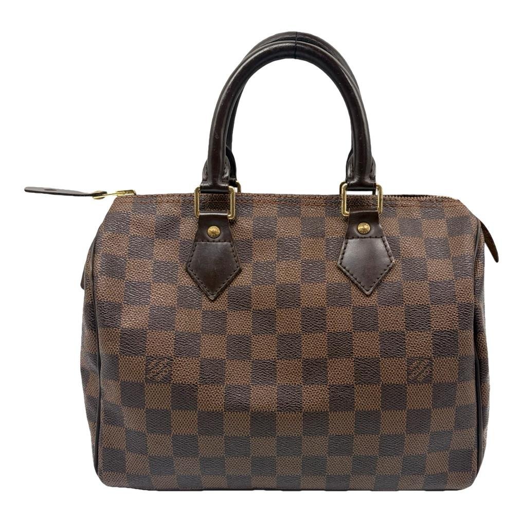 Speedy leather handbag
