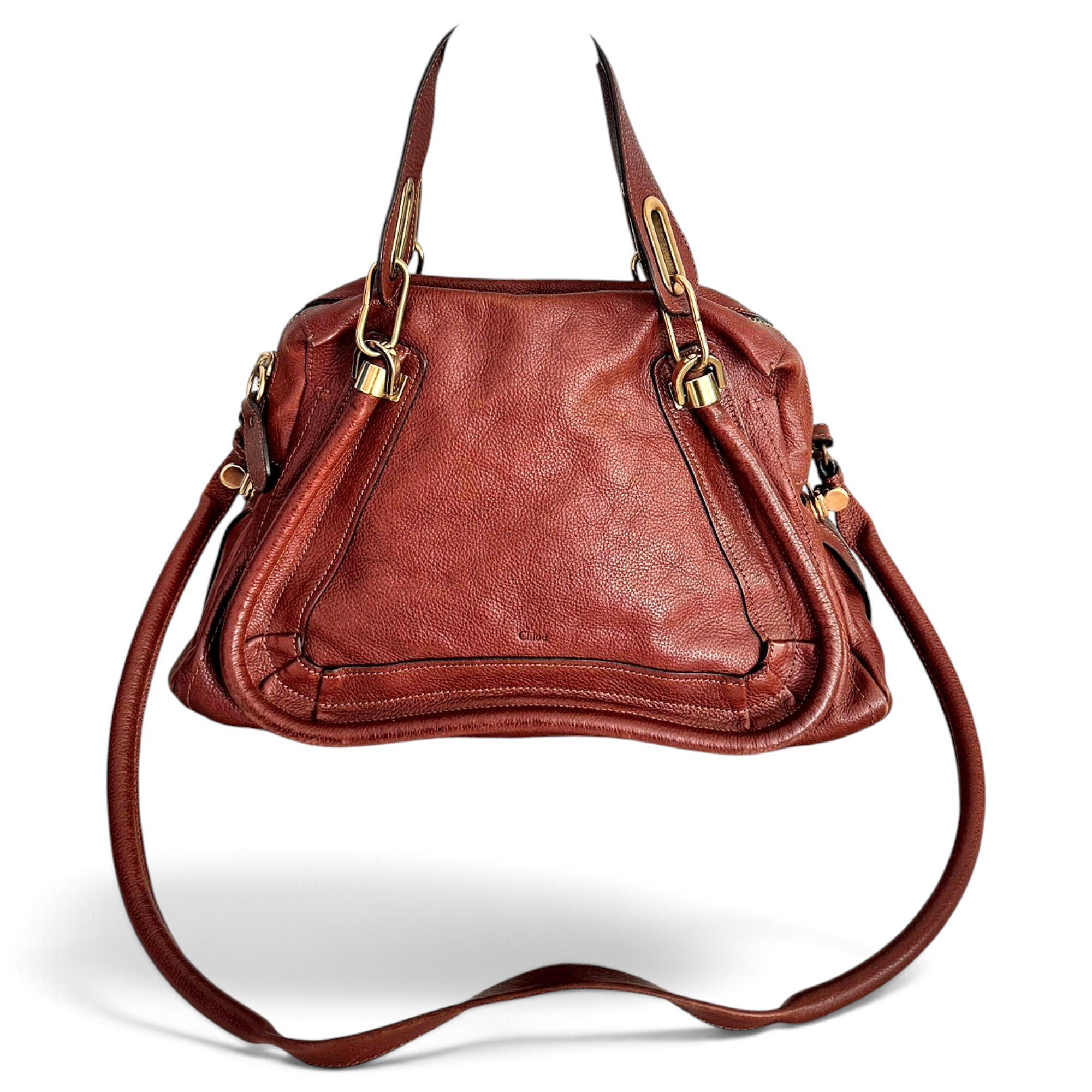 Paraty leather handbag