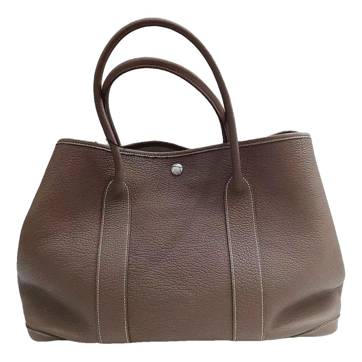 Garden Party leather handbag