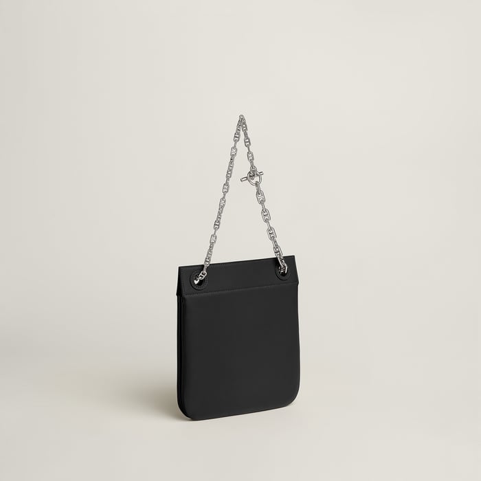 Noir Poche Cliquetis Bag