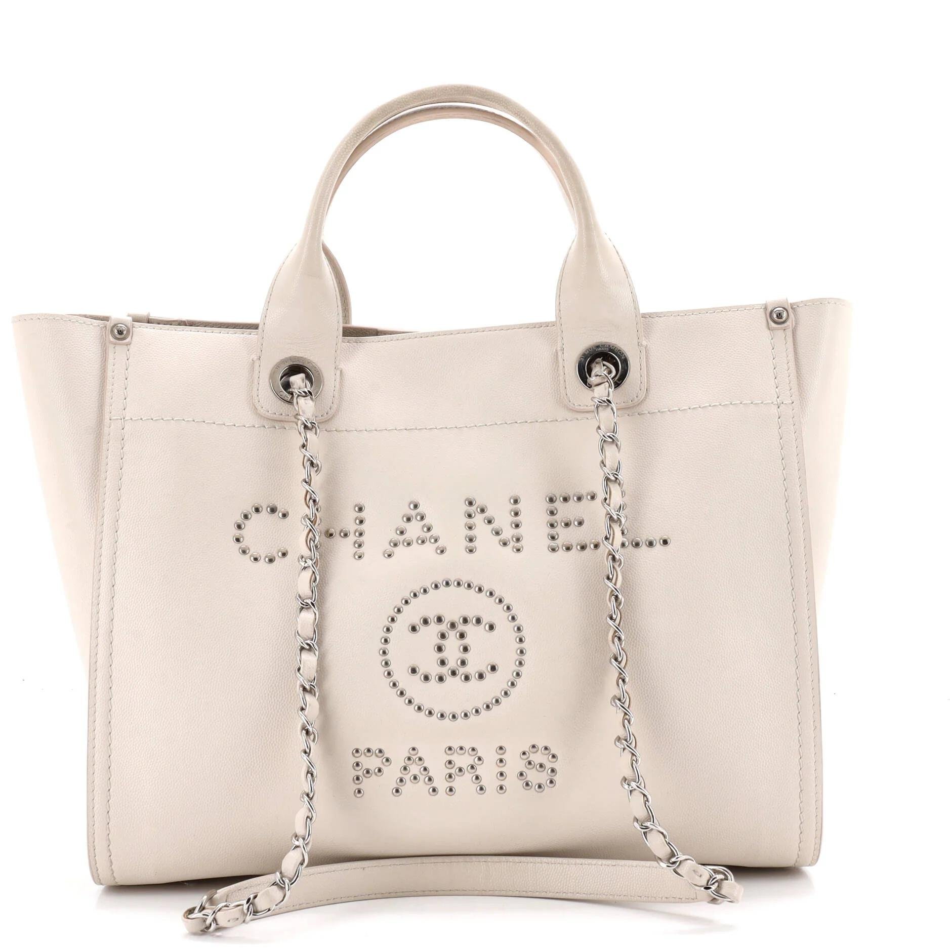 Leather tote