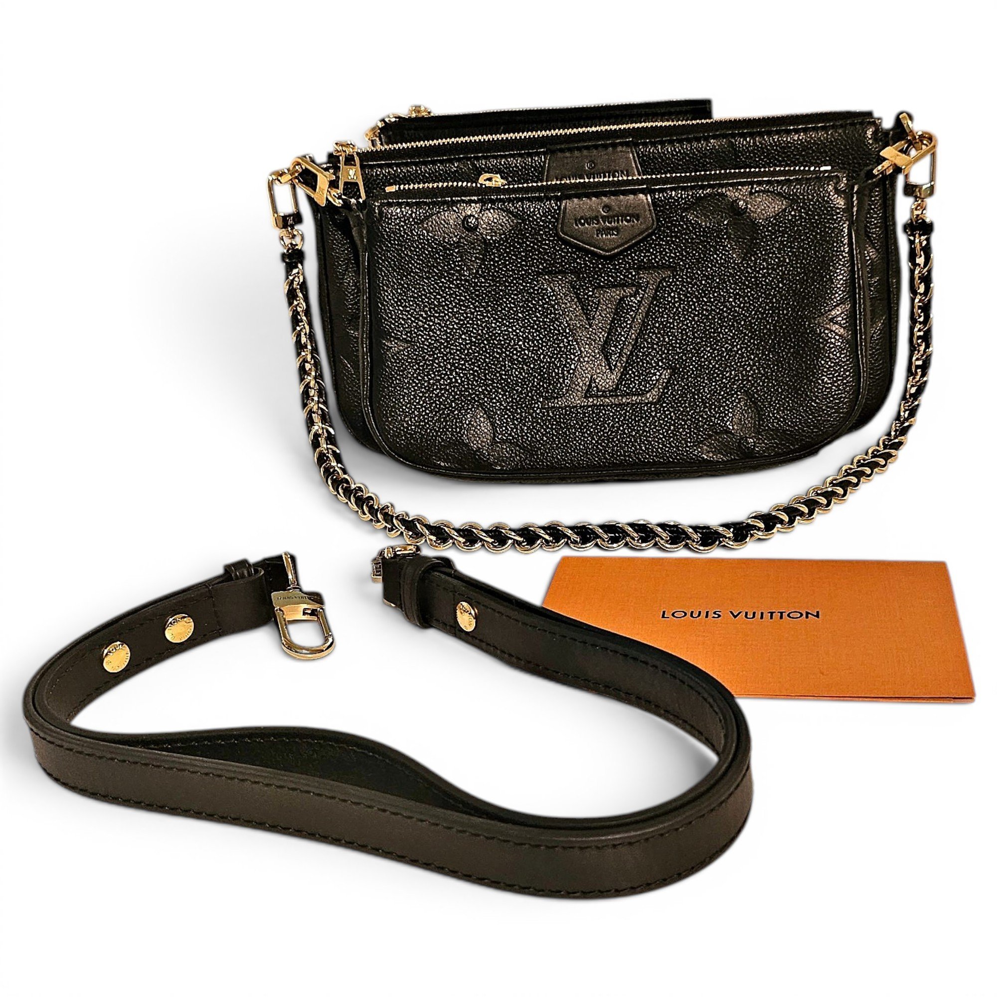 Multi Pochette Accessoires leather handbag